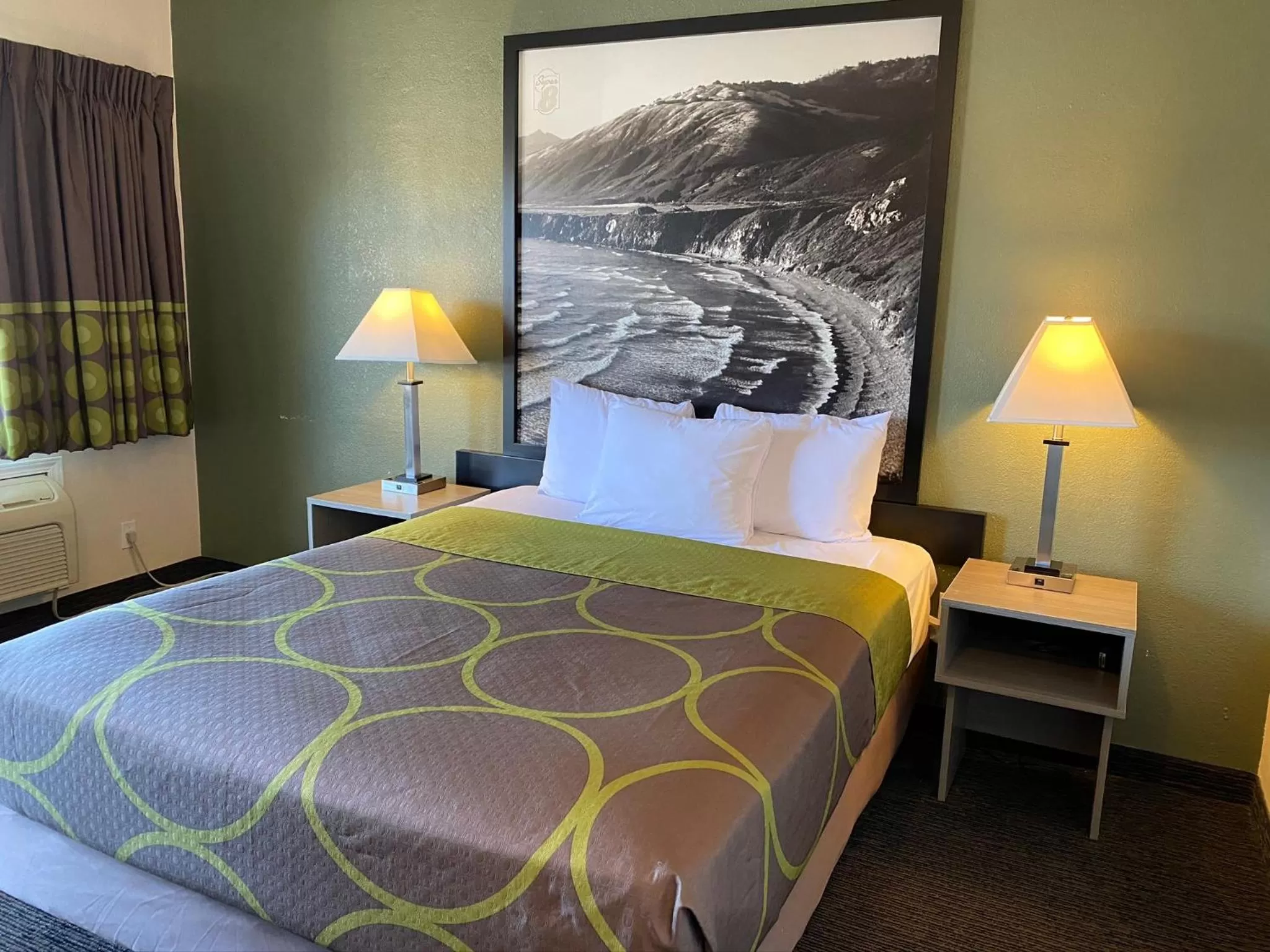 Bed in Super 8 by Wyndham Monterey