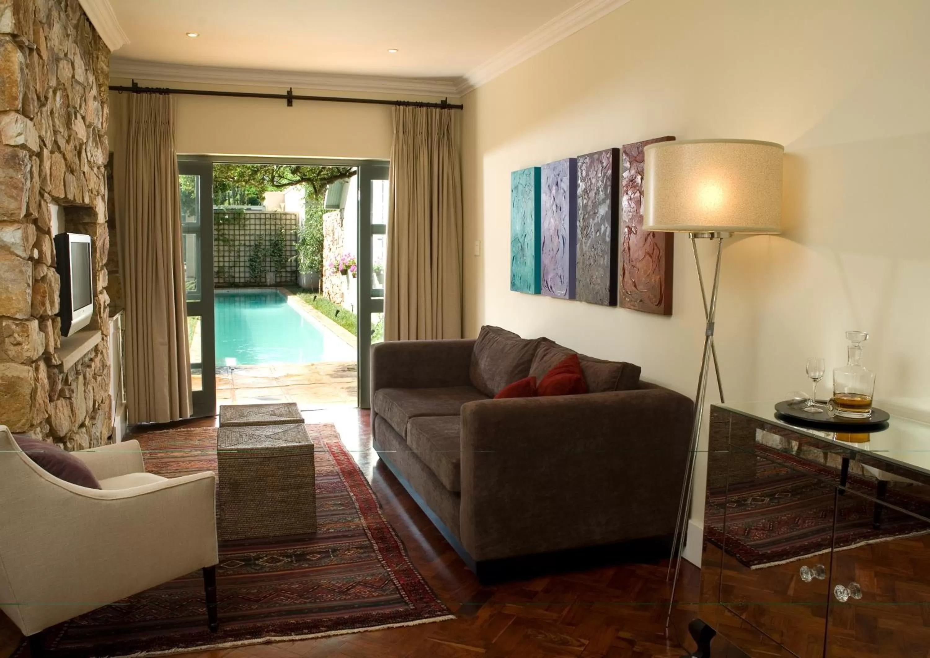 Living room in The Parkwood