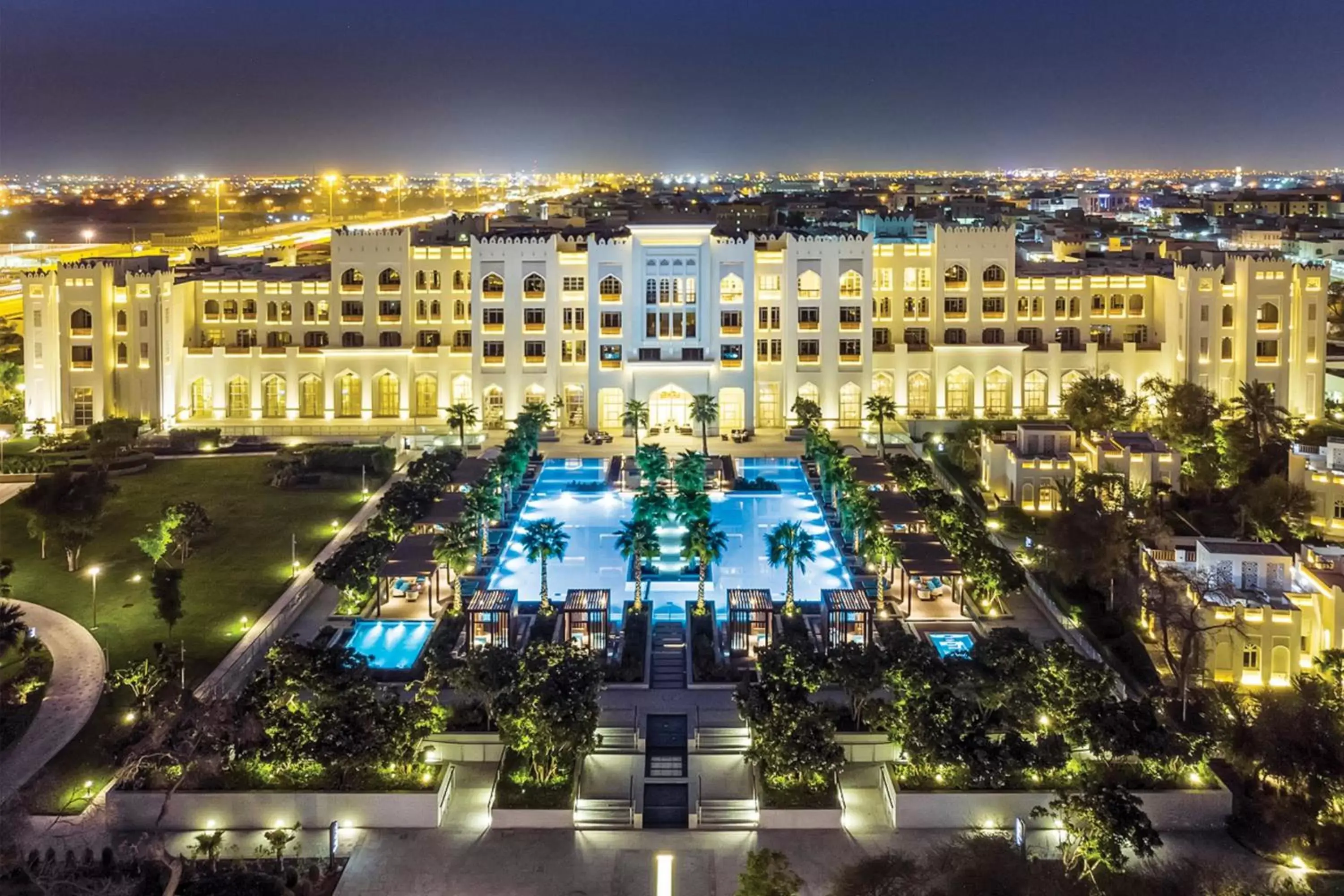 Property building, Bird's-eye View in Al Messila, A Luxury Collection Resort & Spa, Doha