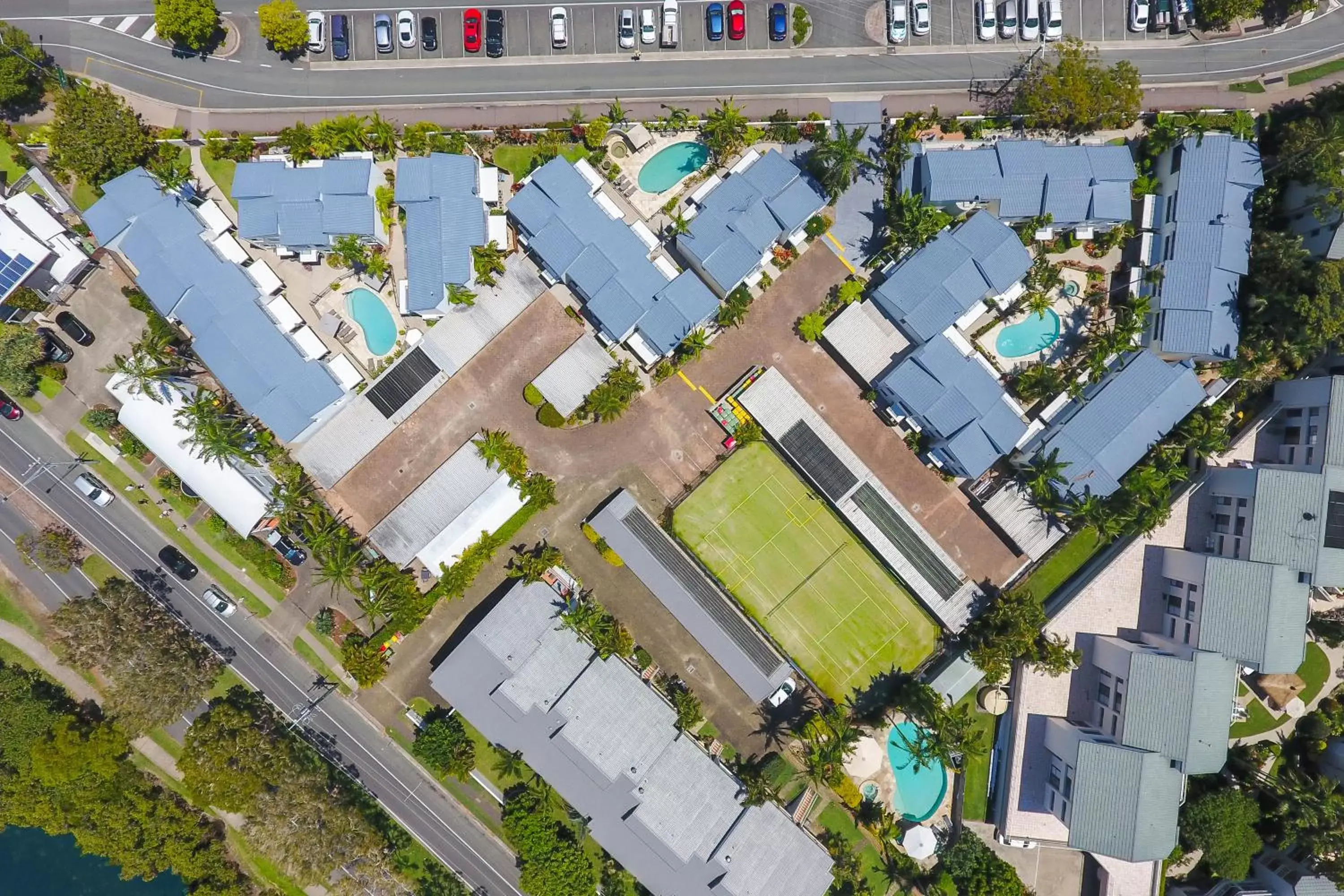 Bird's eye view, Bird's-eye View in Noosa Place Resort