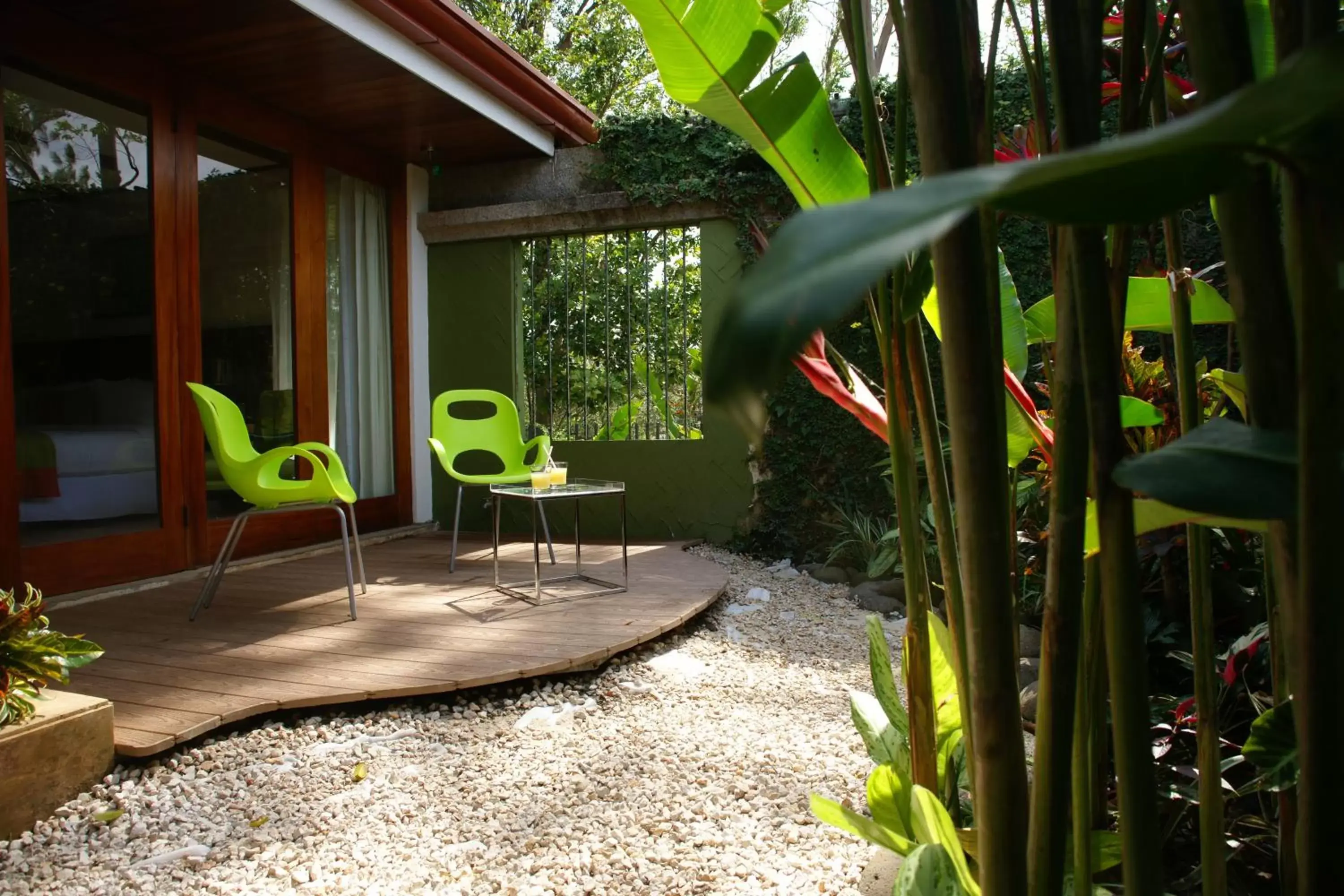 Patio in Terrazas de Golf Boutique Hotel