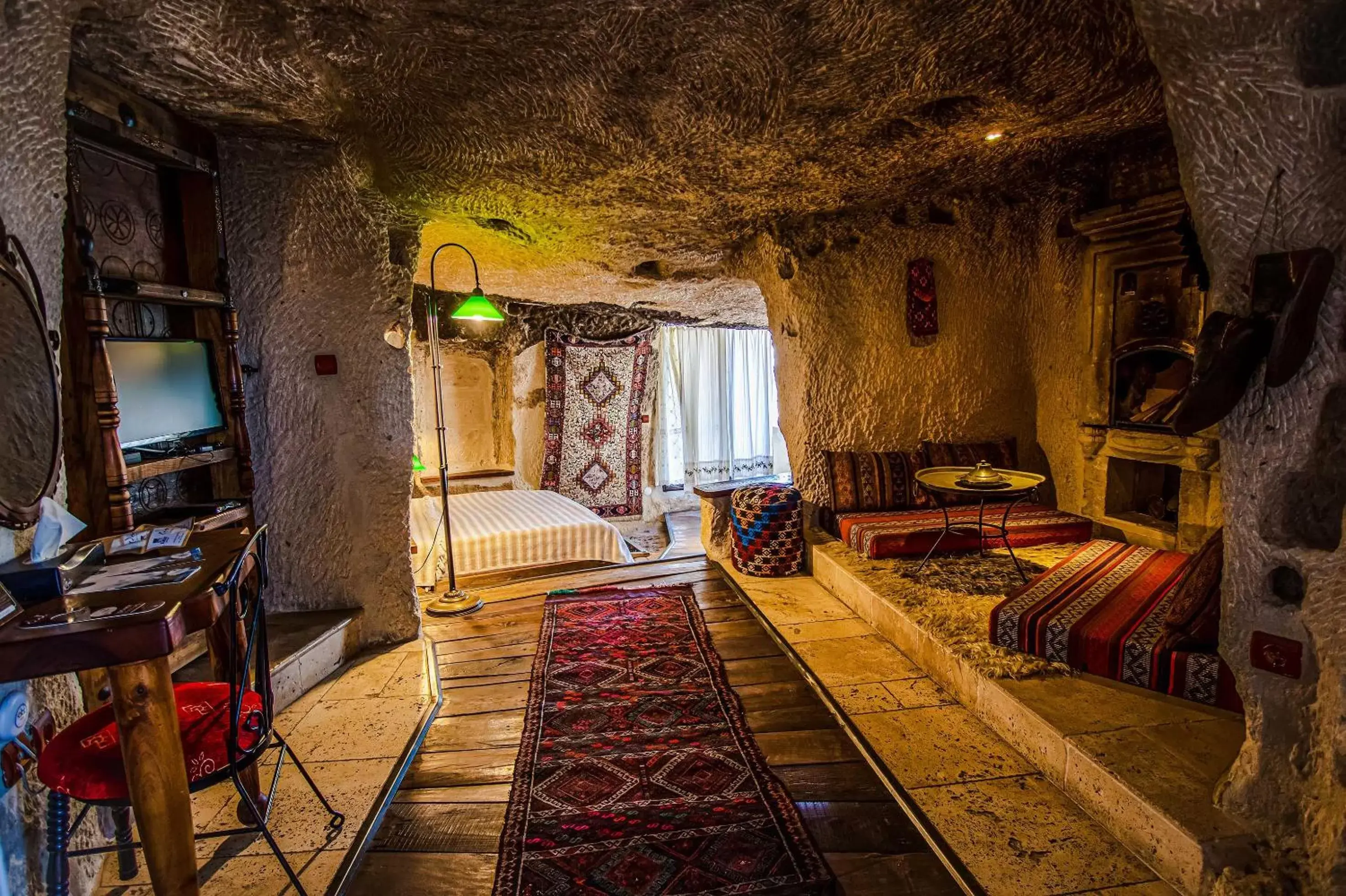 Bed, Seating Area in Kelebek Special Cave Hotel & Spa