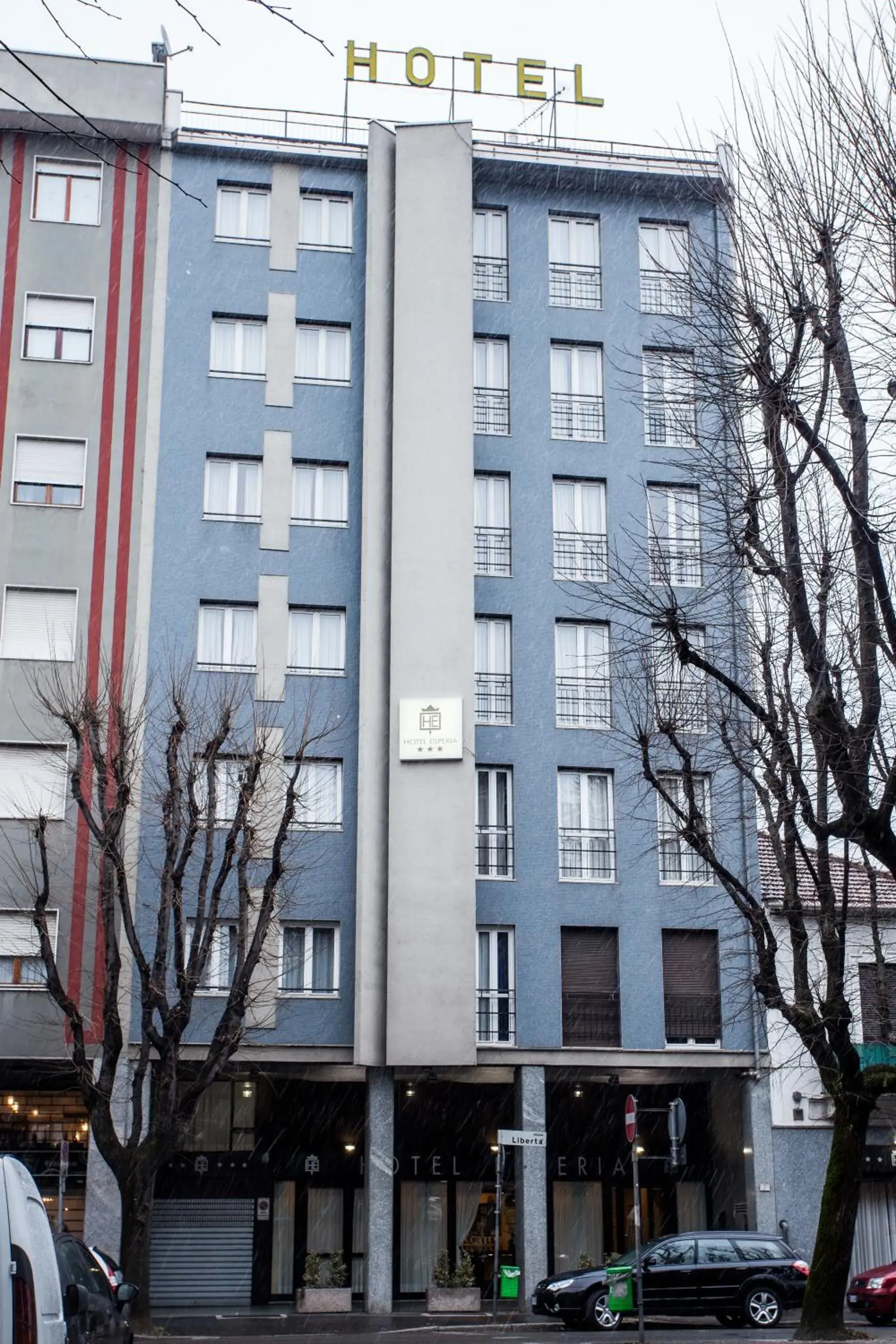 Facade/entrance, Property Building in Hotel Esperia