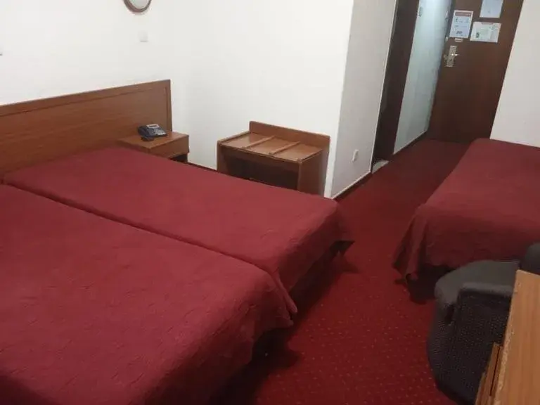 Bed in Hotel S. Gabriel