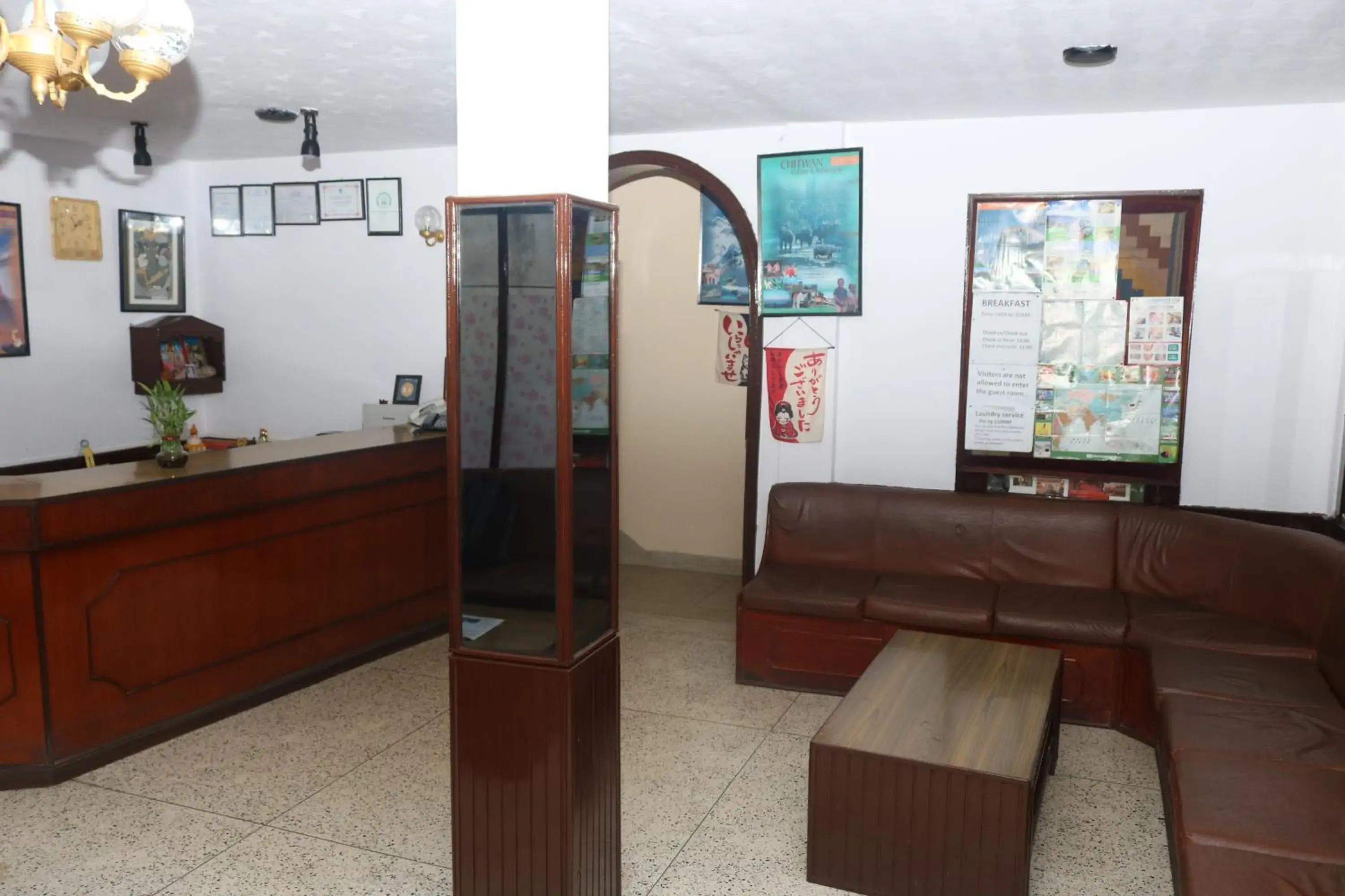 Seating area, Lobby/Reception in Kathmandu Madhuban Guest House