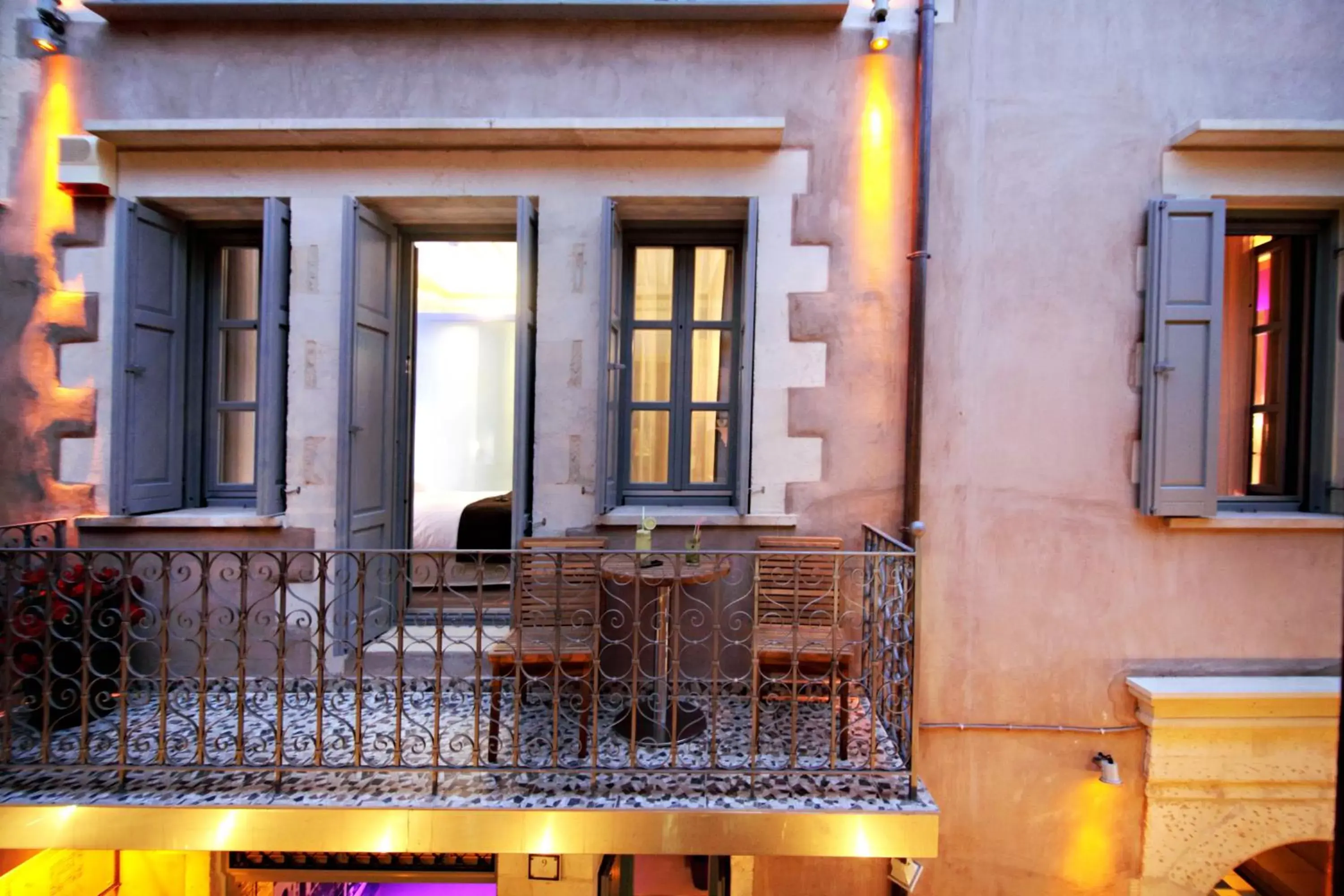Balcony/Terrace in Elia Fatma Boutique Hotel