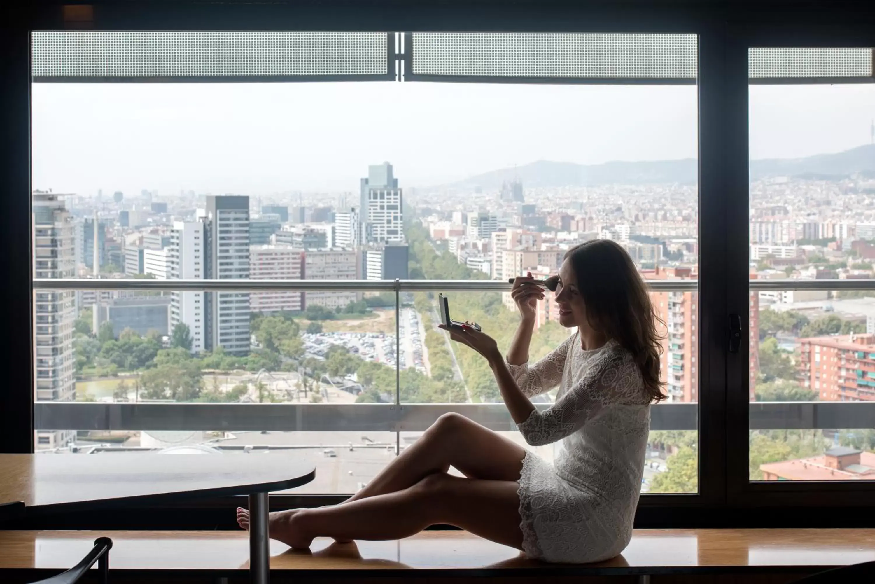 City view in Barcelona Princess
