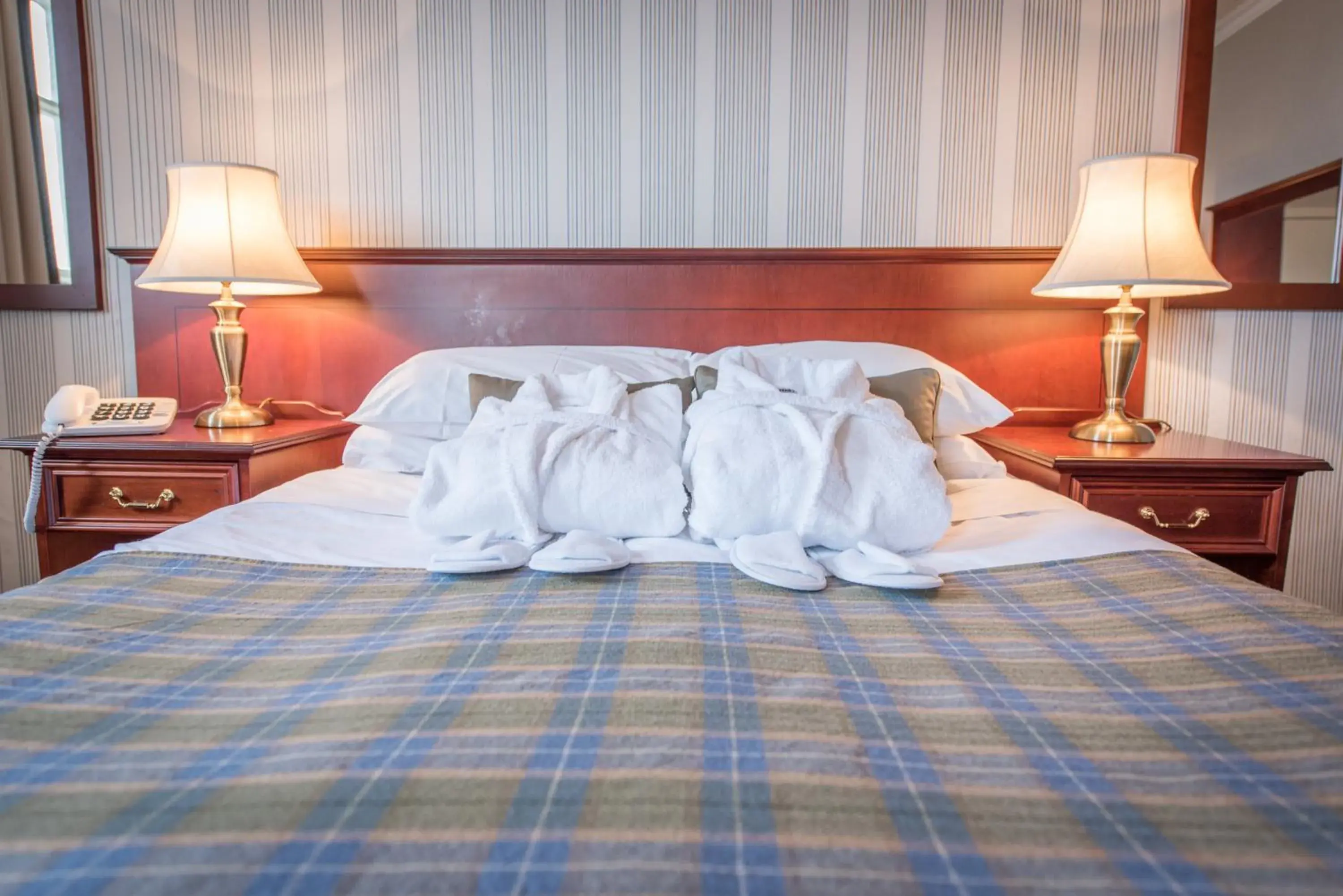 Bed in The Royal Hotel Bed in The Royal Hotel