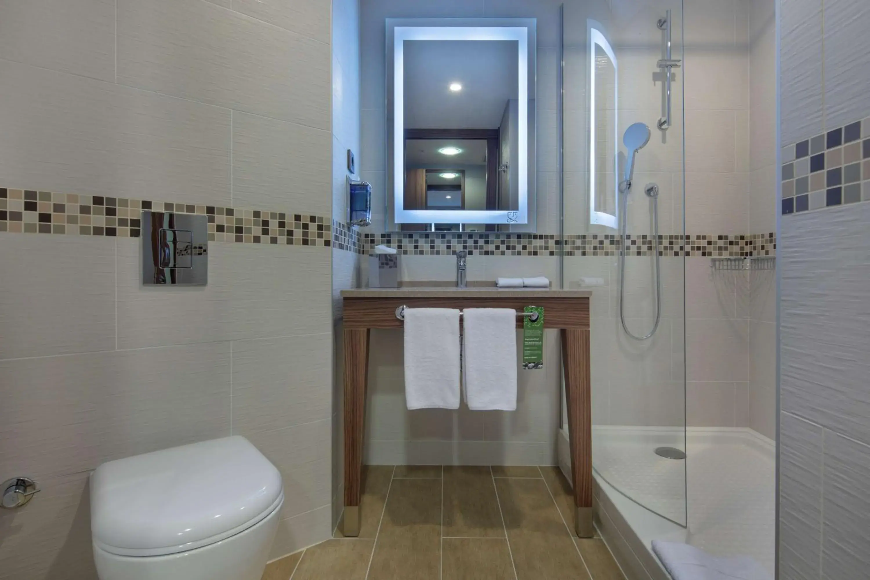 Shower, Bathroom in Hampton by Hilton Istanbul Kayasehir