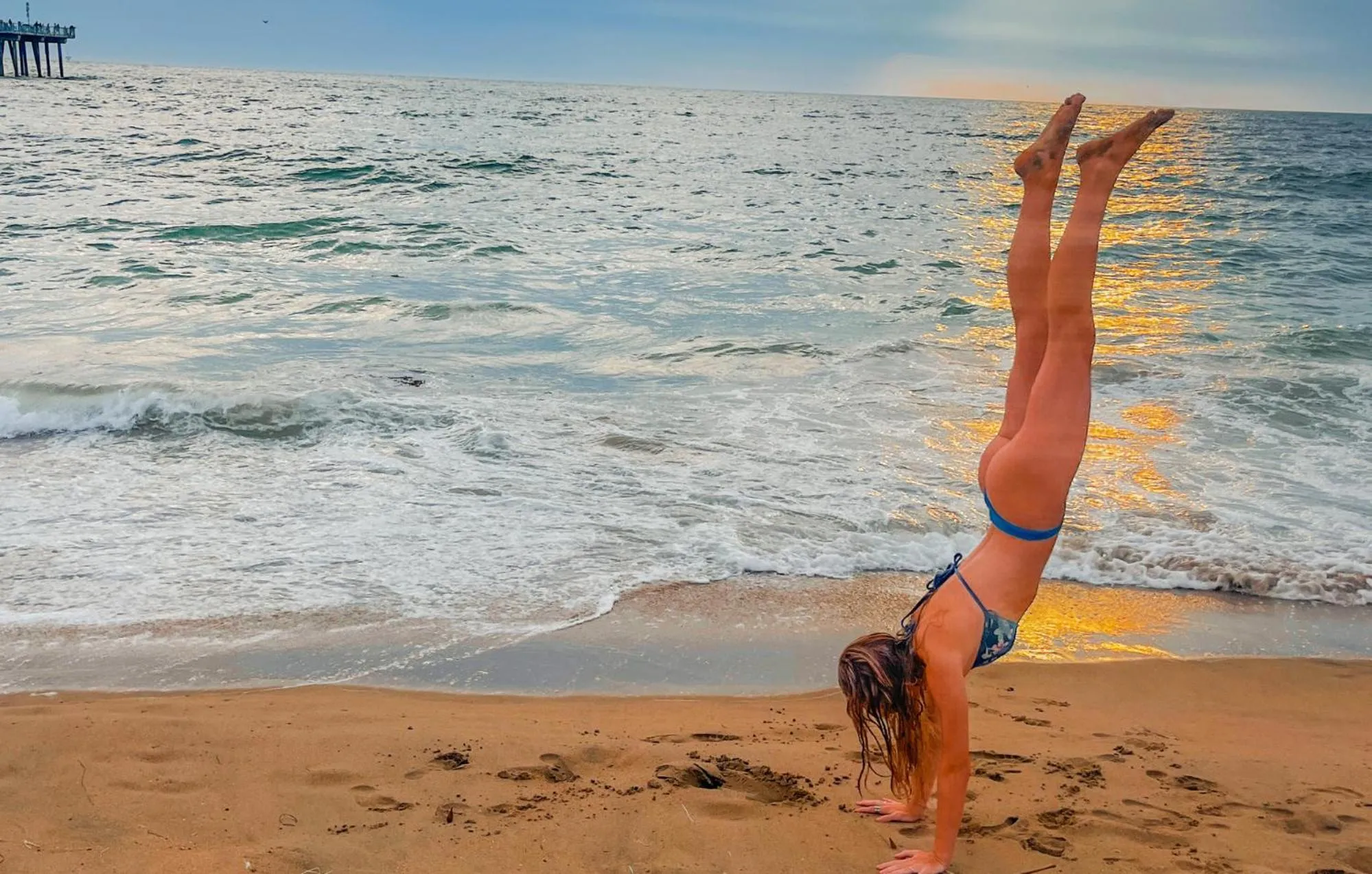 Beach in ITH Surf City Hostel Hermosa Beach