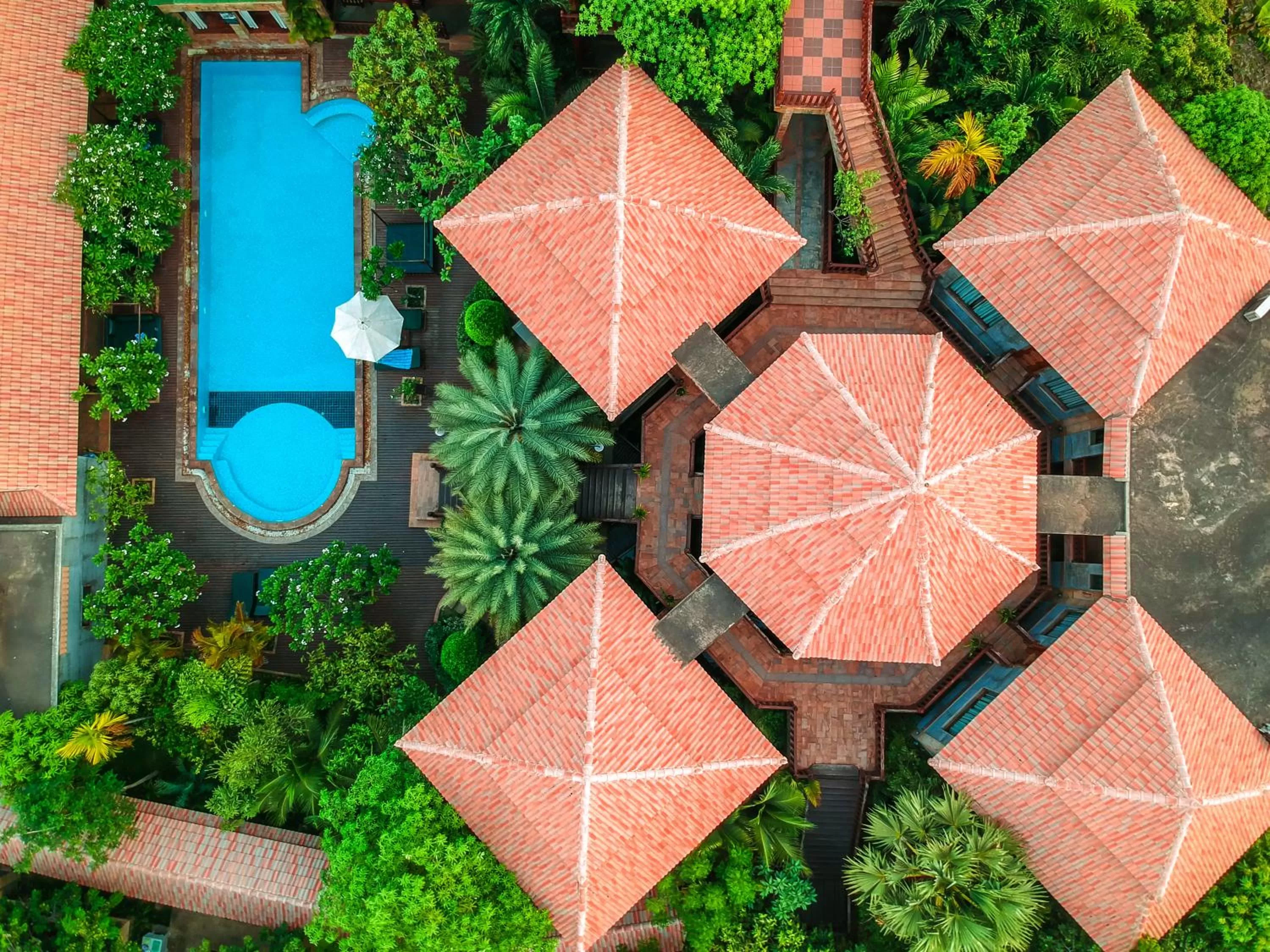 View (from property/room), Bird's-eye View in Angkor Style Resort