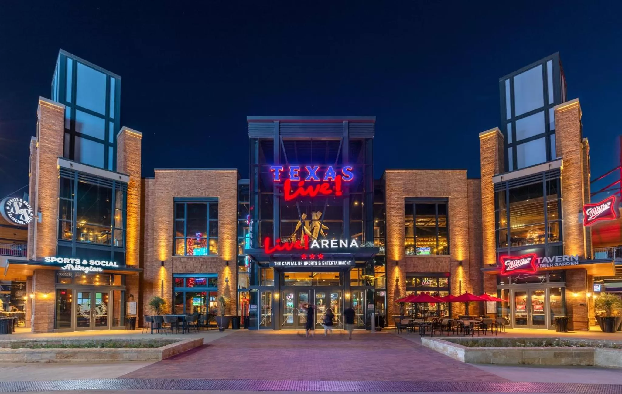 City view in Live! by Loews - Arlington, TX