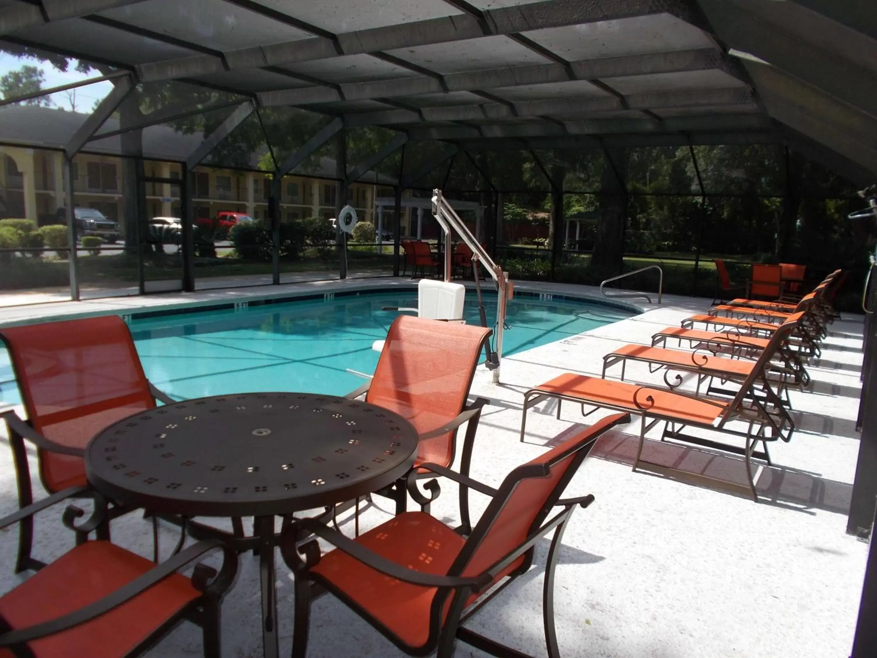 Pool view in SureStay Plus Hotel by Best Western St Marys Cumberland Pool view in SureStay Plus Hotel by Best Western St Marys Cumberland