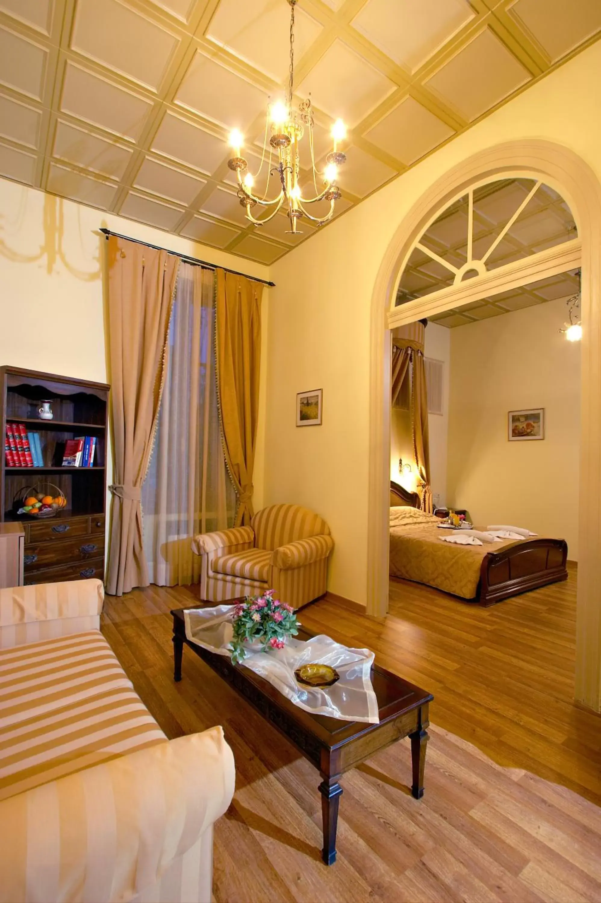 Bedroom in Halepa Hotel