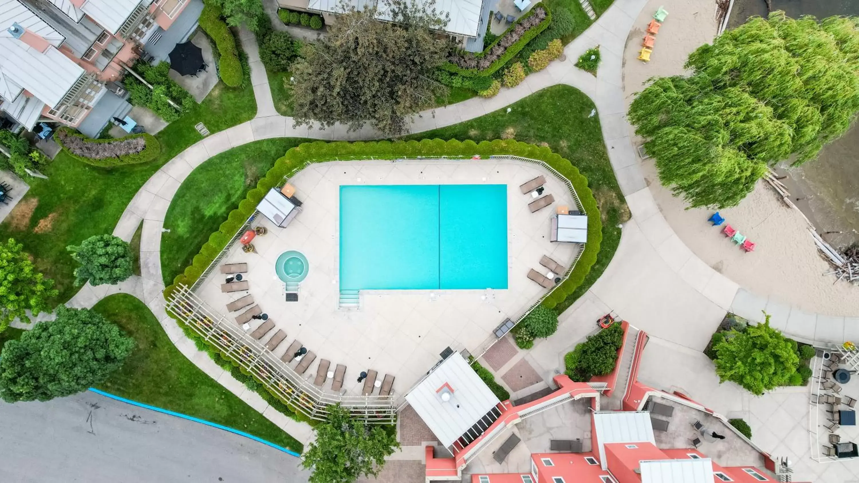 Bird's eye view in Manteo at Eldorado Resort Bird's eye view in Manteo at Eldorado Resort