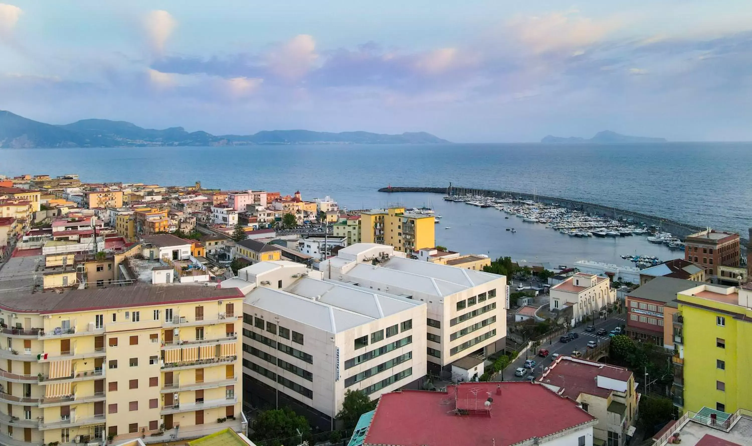 Property building, Bird's-eye View in Hotel Poseidon