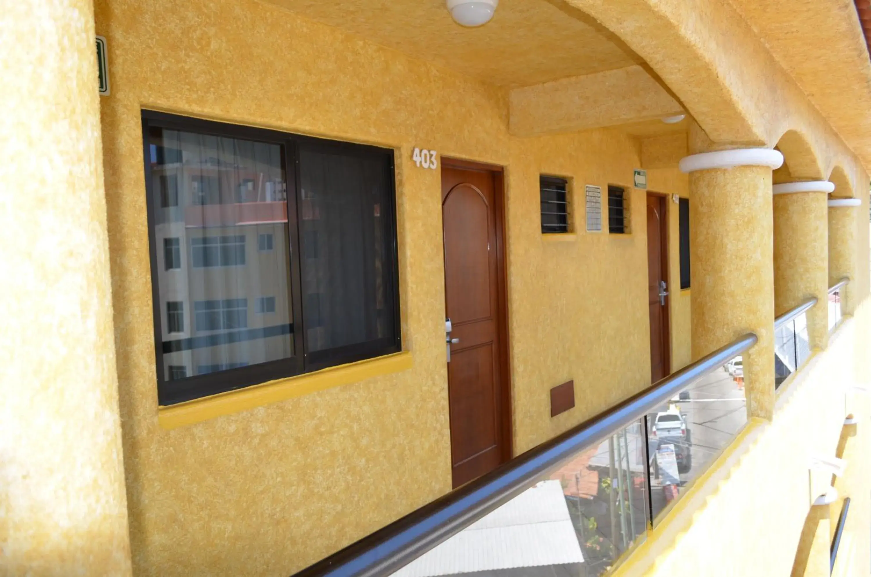 Property building, Balcony/Terrace in Villas La Lupita