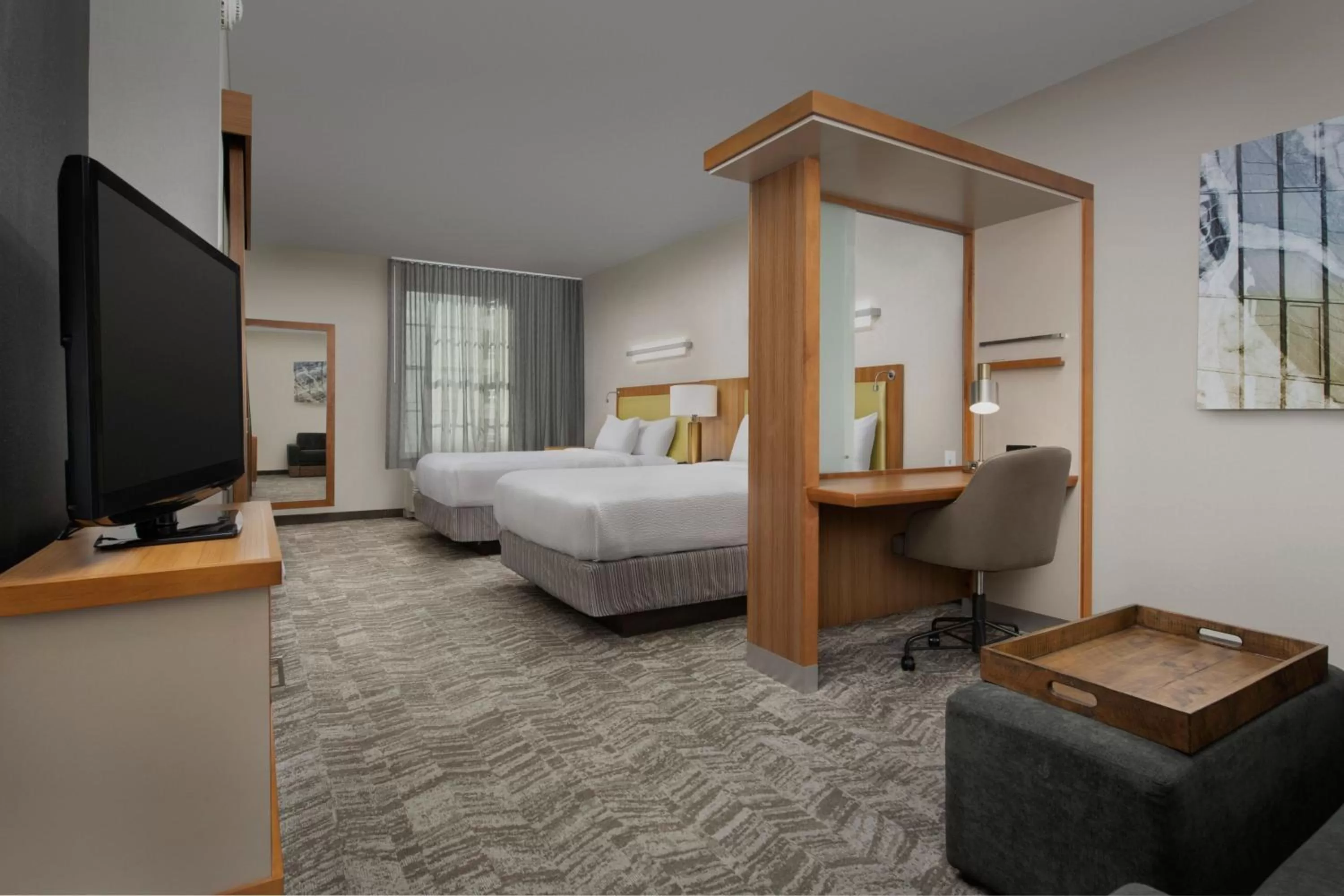Photo of the whole room, Bed in SpringHill Suites by Marriott Tuscaloosa