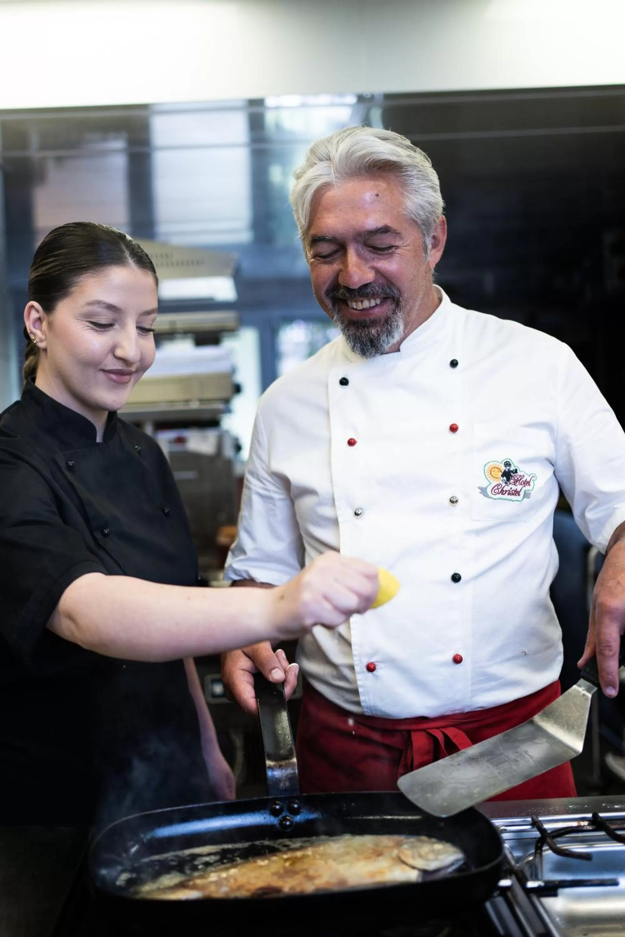 People in Hotel Christel