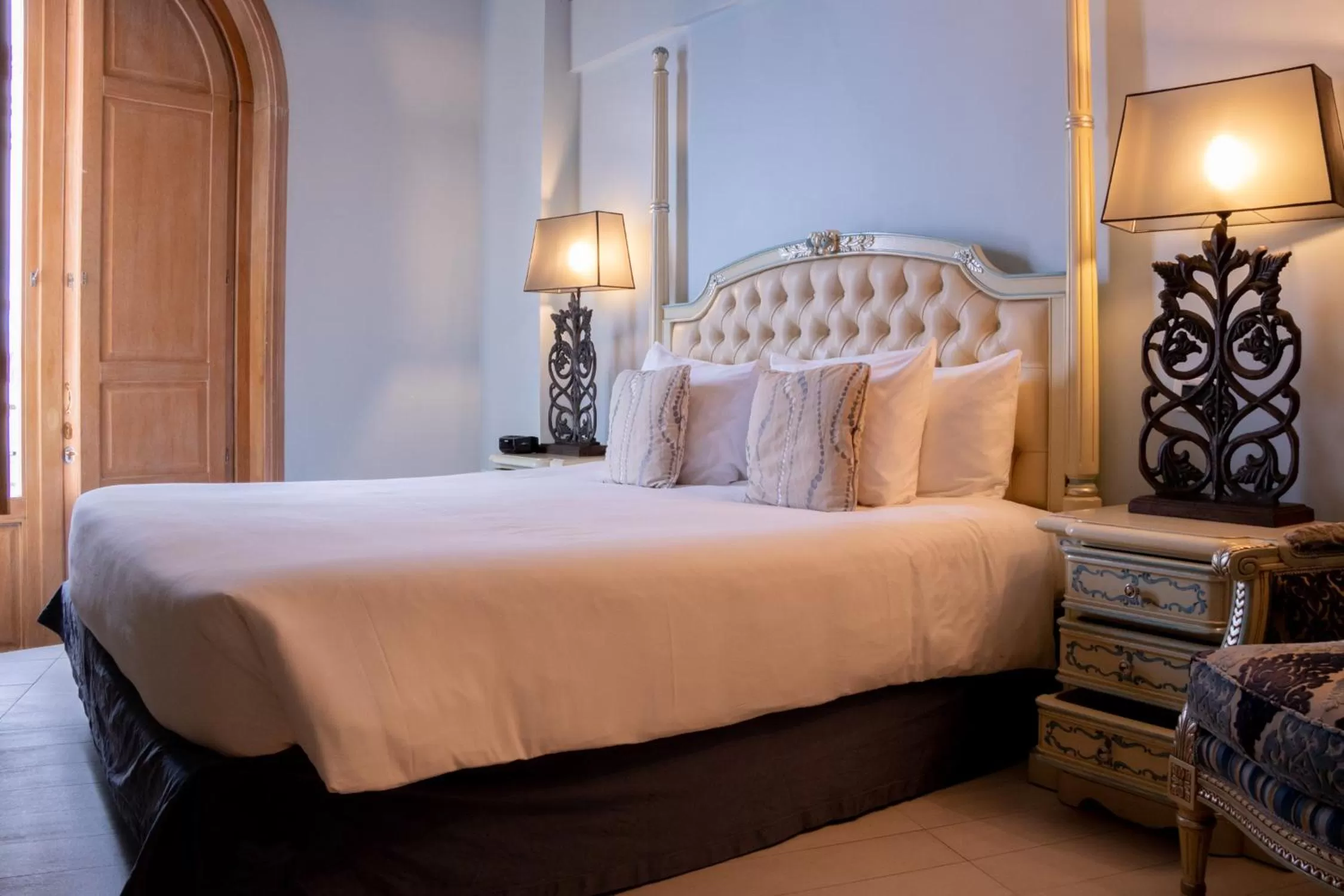 Bed in Villa Palma Boutique Hotel