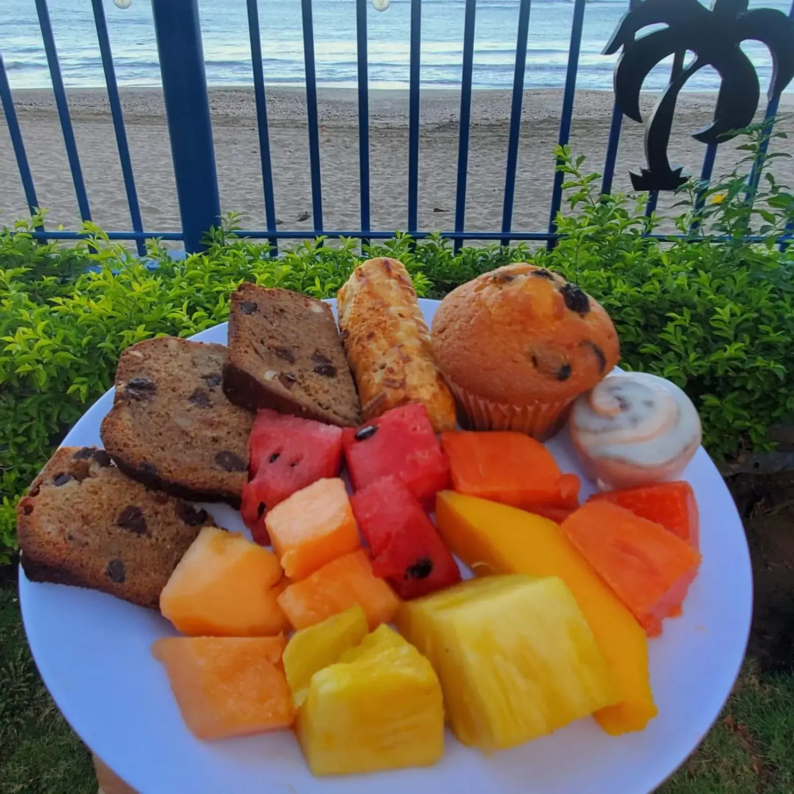 Buffet breakfast in Hotel Villa Amarilla