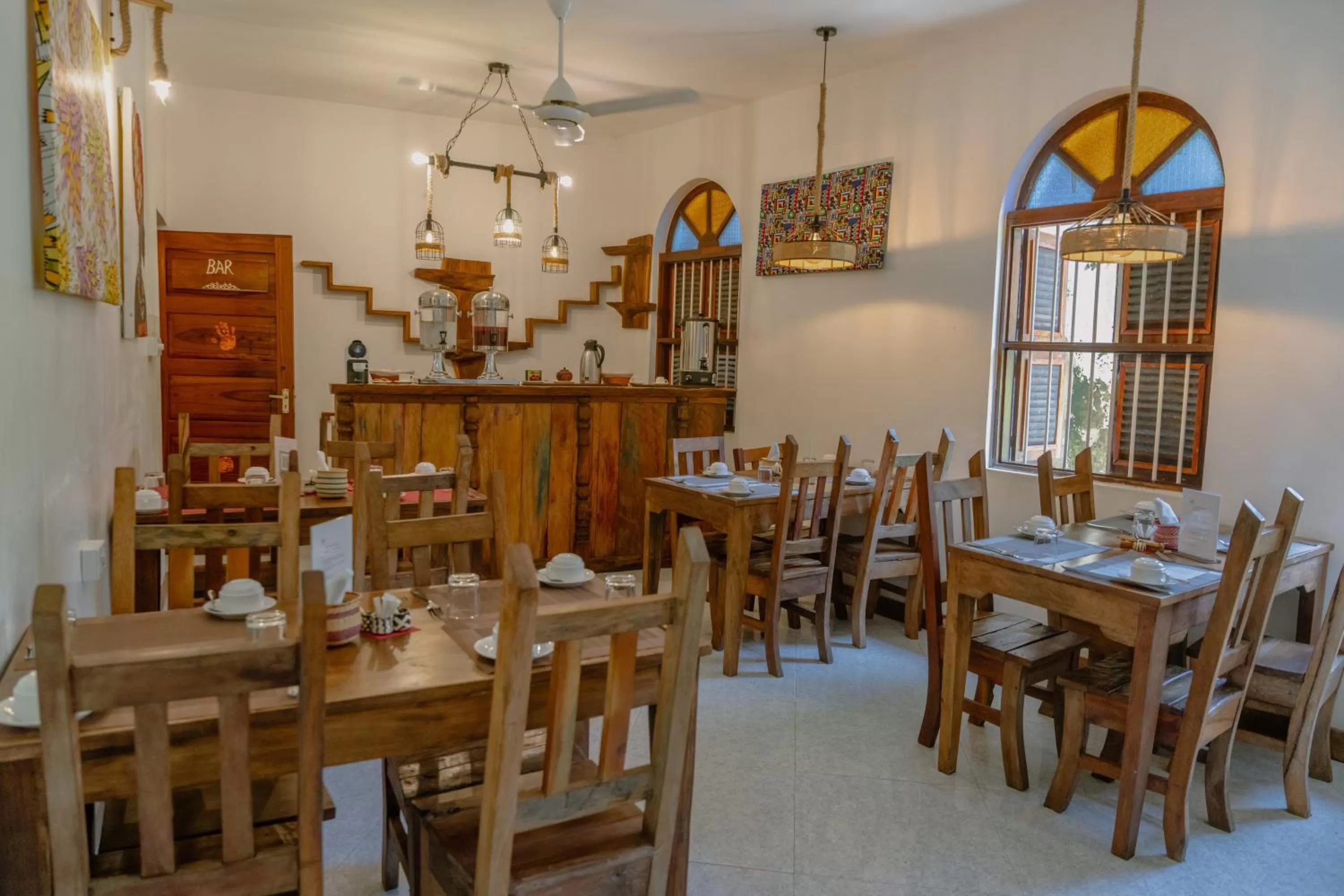 Restaurant/places to eat in Shoki Shoki Hotel Stone Town