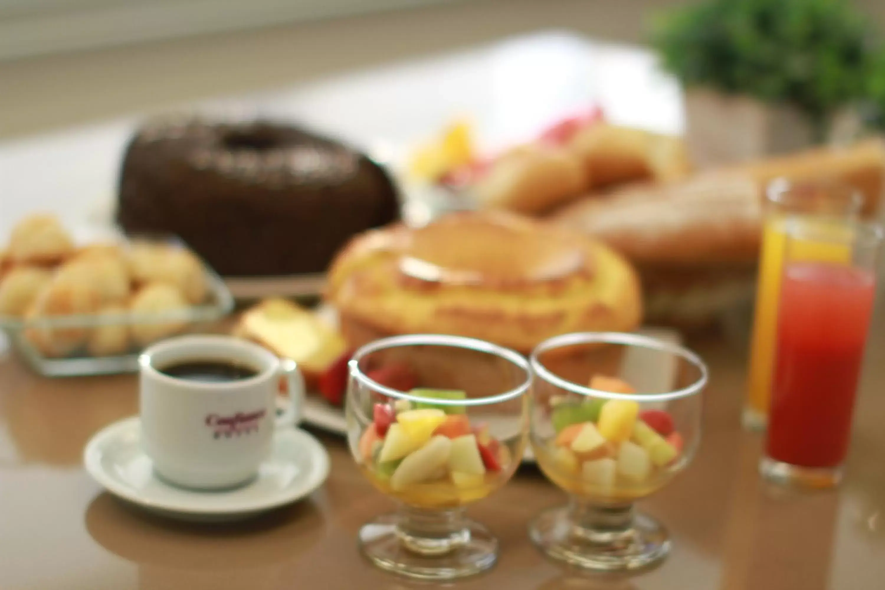 Buffet breakfast in Hotel Confiance Centro Cívico Buffet breakfast in Hotel Confiance Centro Cívico