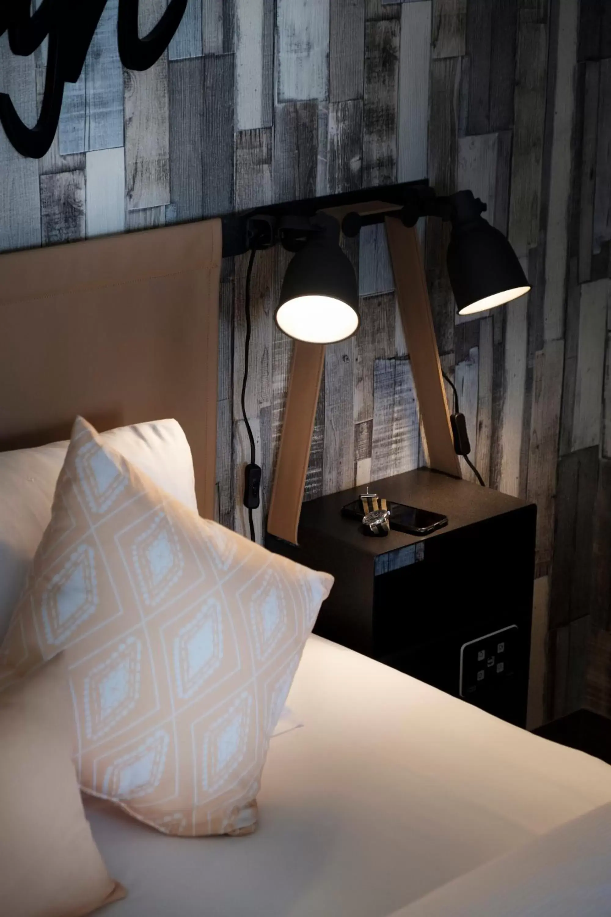 Bed in Mjus Resort & Thermal Park