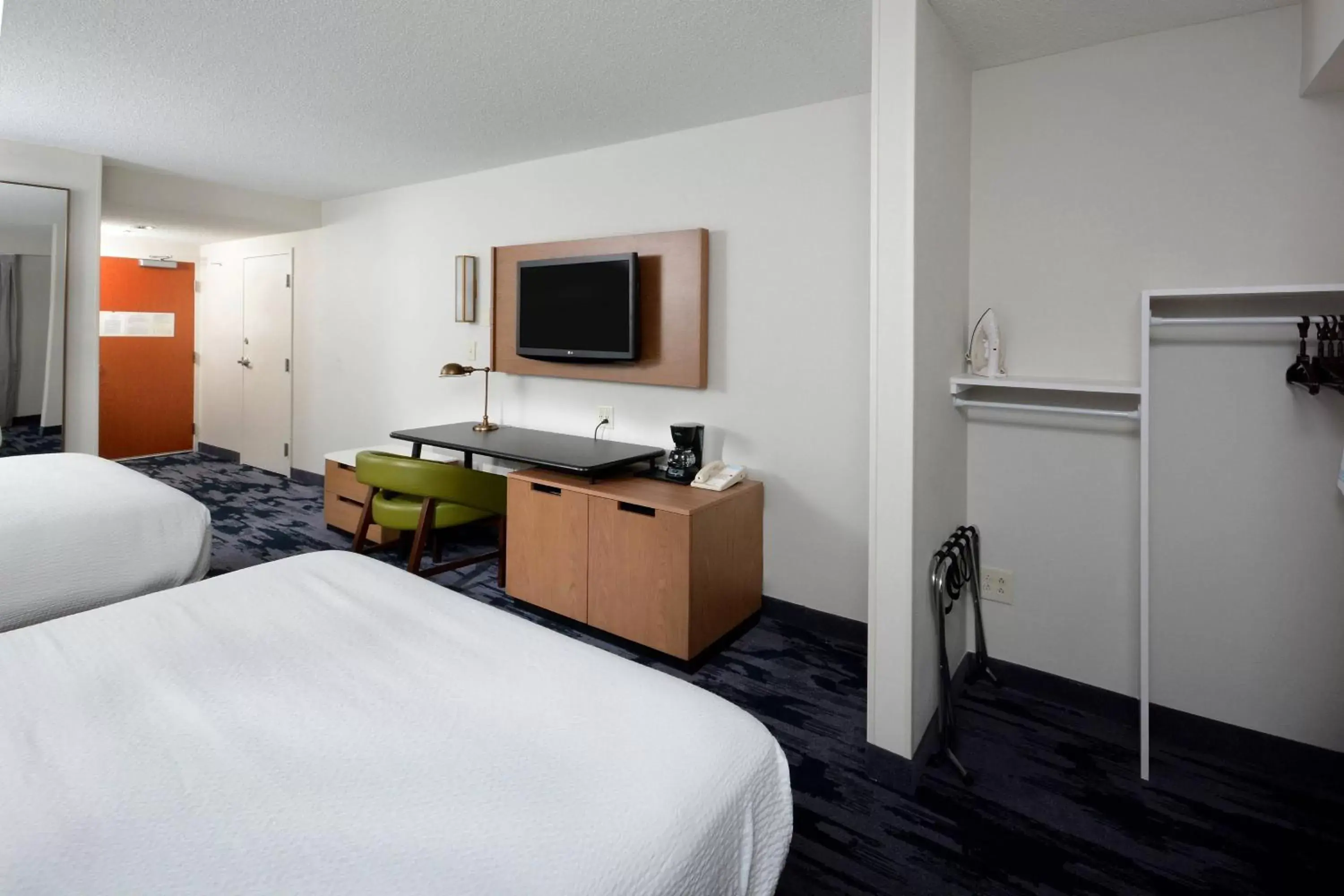 Photo of the whole room, TV/Entertainment Center in Fairfield Inn Greensboro Airport