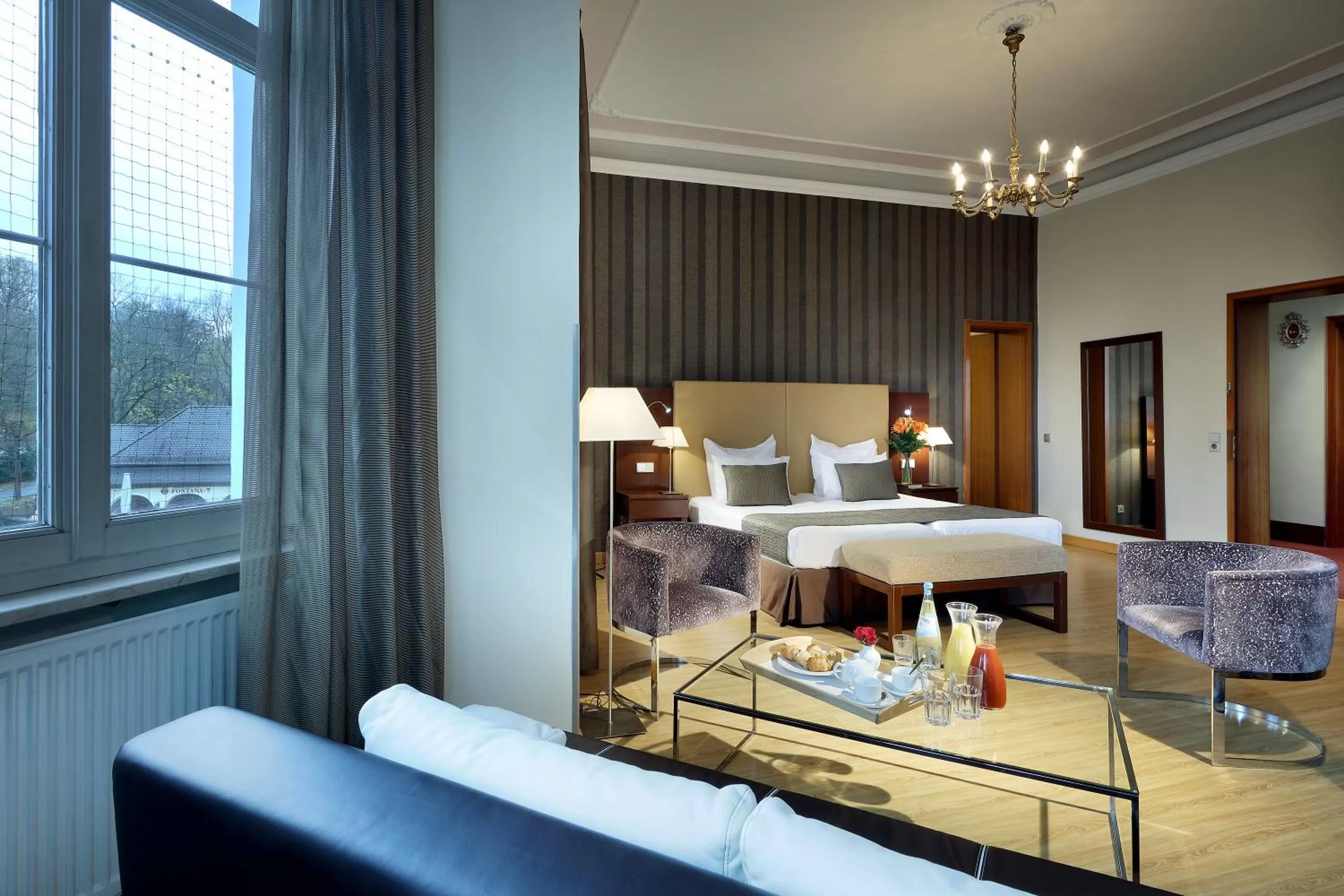 Bed in Eurostars Park Hotel Maximilian