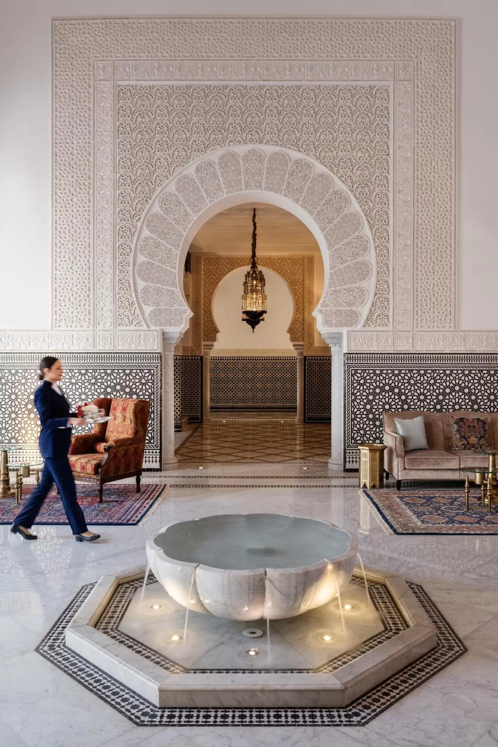 Lobby or reception in The Oberoi Marrakech