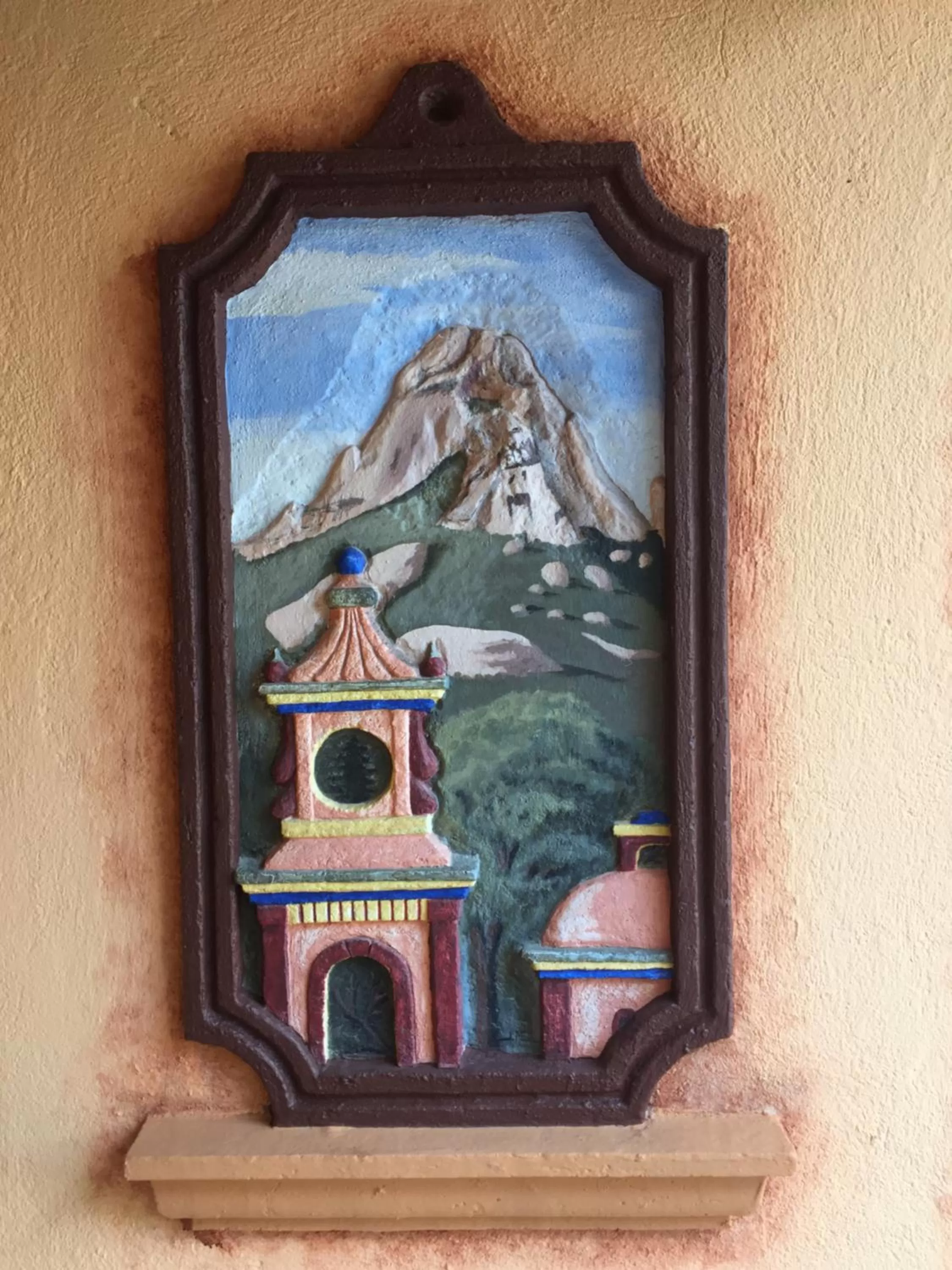 Decorative detail in Hotel Feregrino