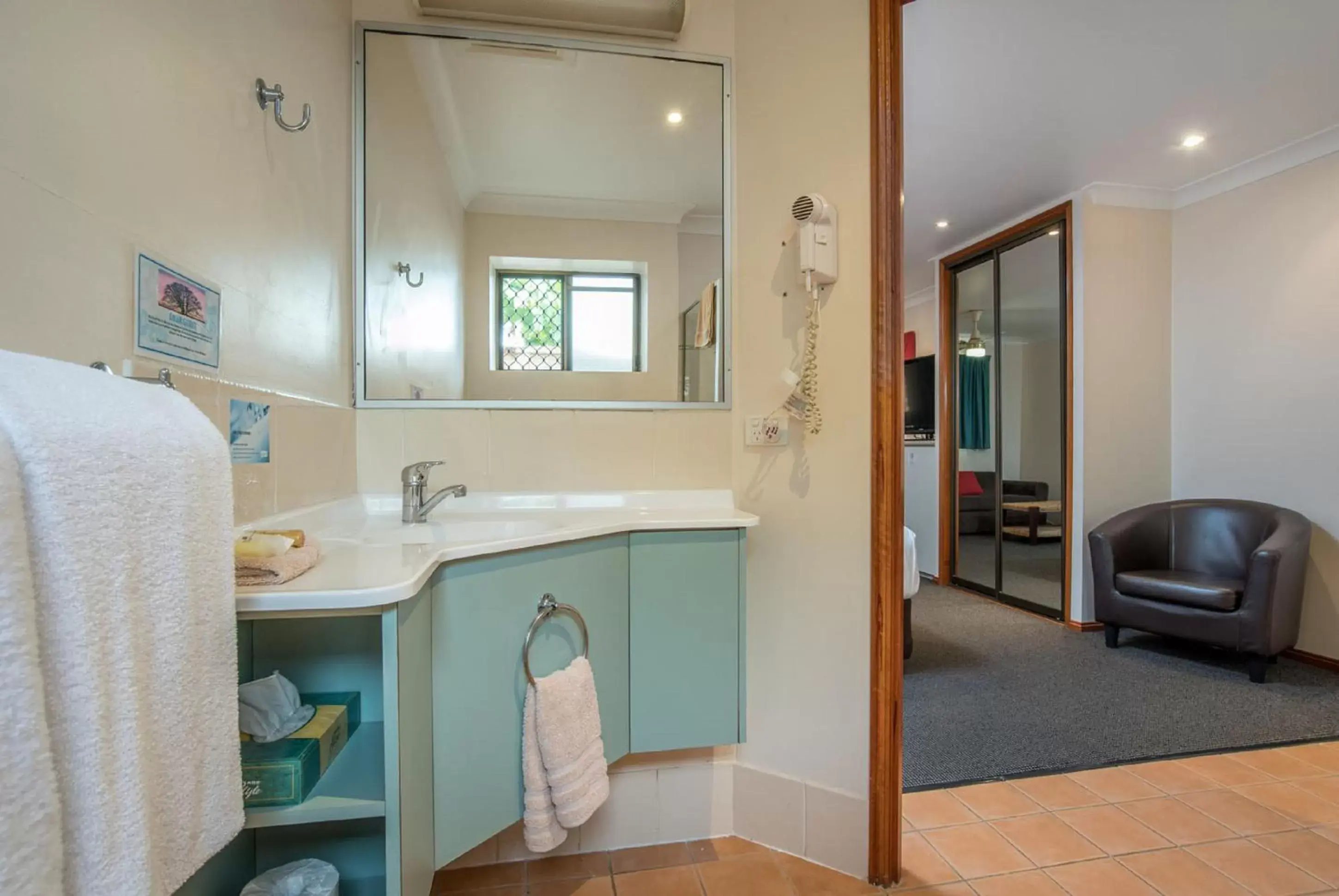 Bathroom in Aspley Carsel Motor Inn