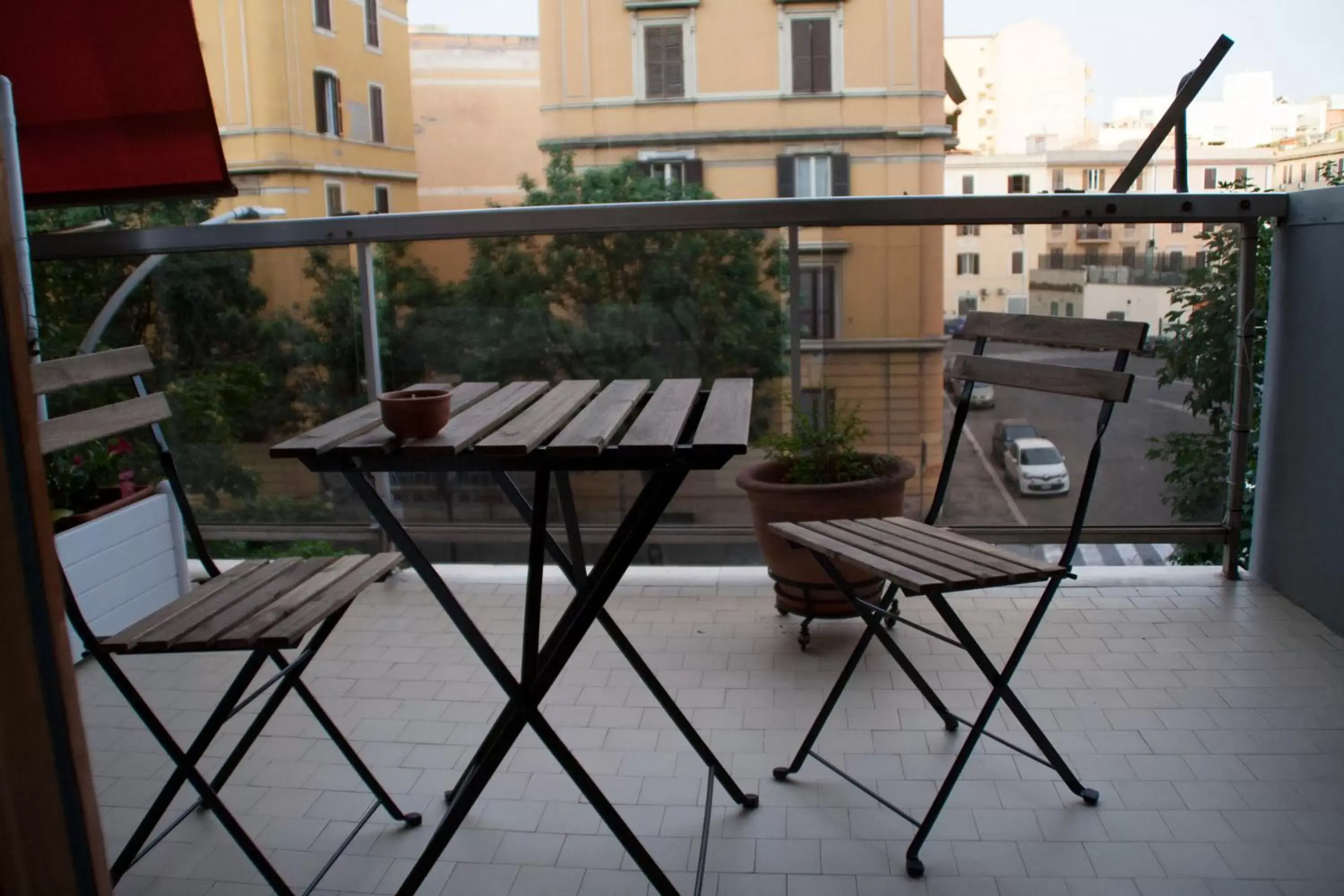 Balcony/Terrace in DaNoi in Trastevere