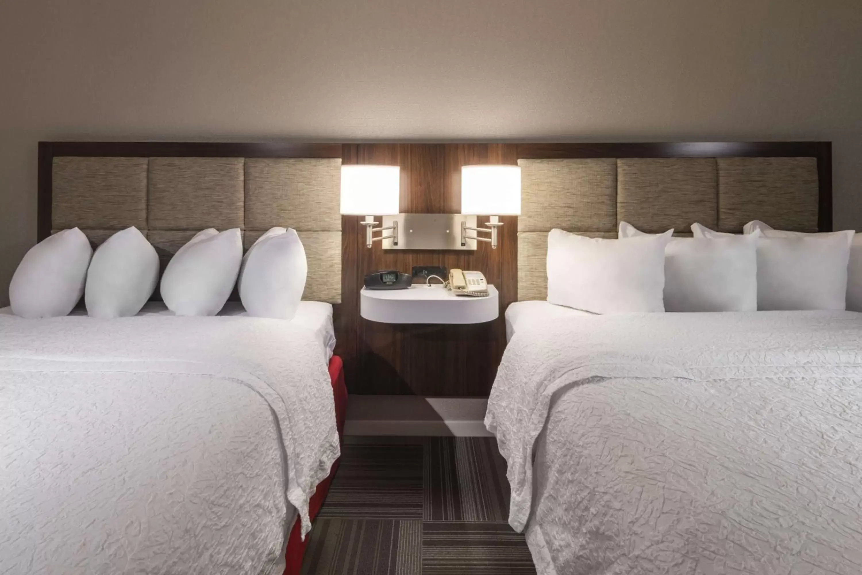 Bed in Hampton Inn Lehi-Thanksgiving Point Bed in Hampton Inn Lehi-Thanksgiving Point