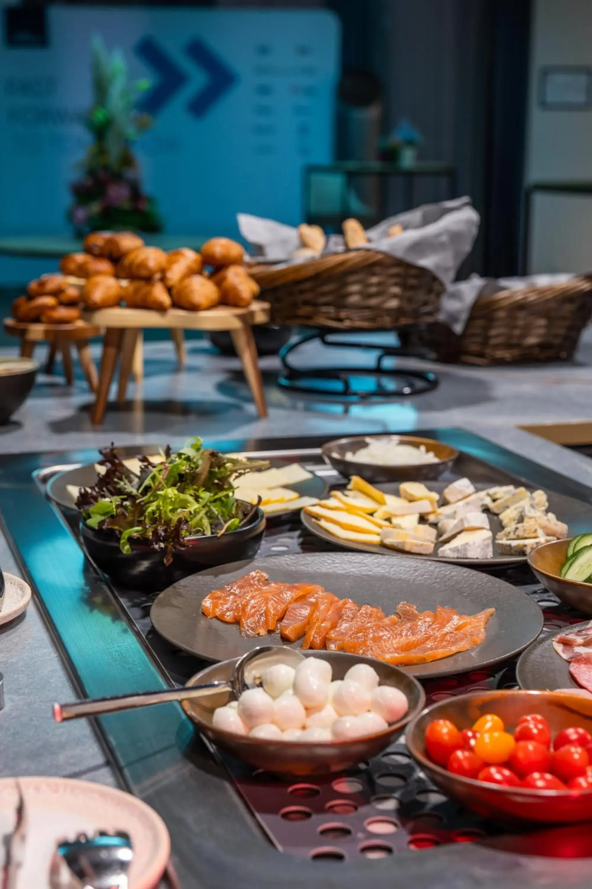 Buffet breakfast, Food in voco Brussels City North, an IHG Hotel