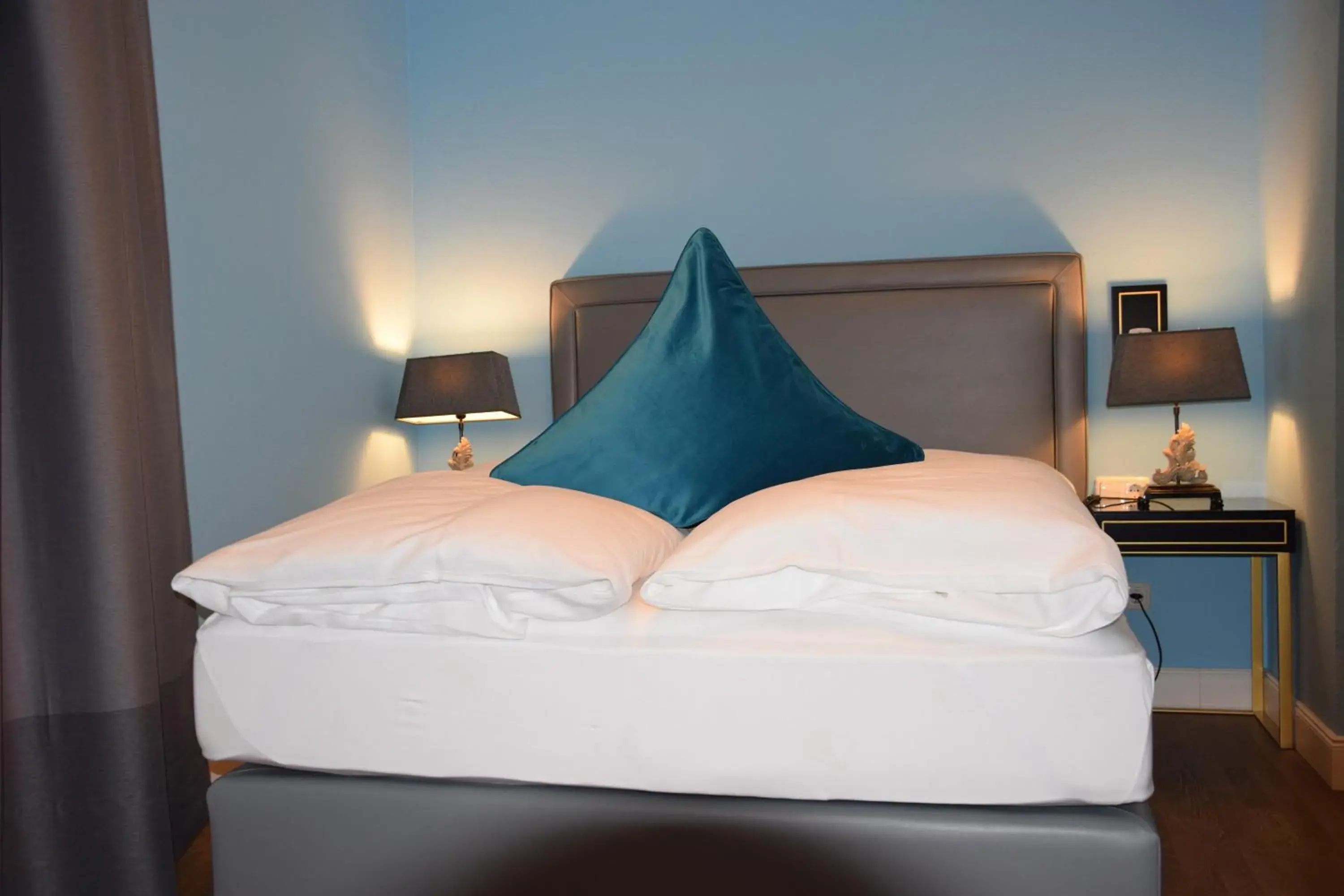 Bed in Atel Hotel Lasserhof