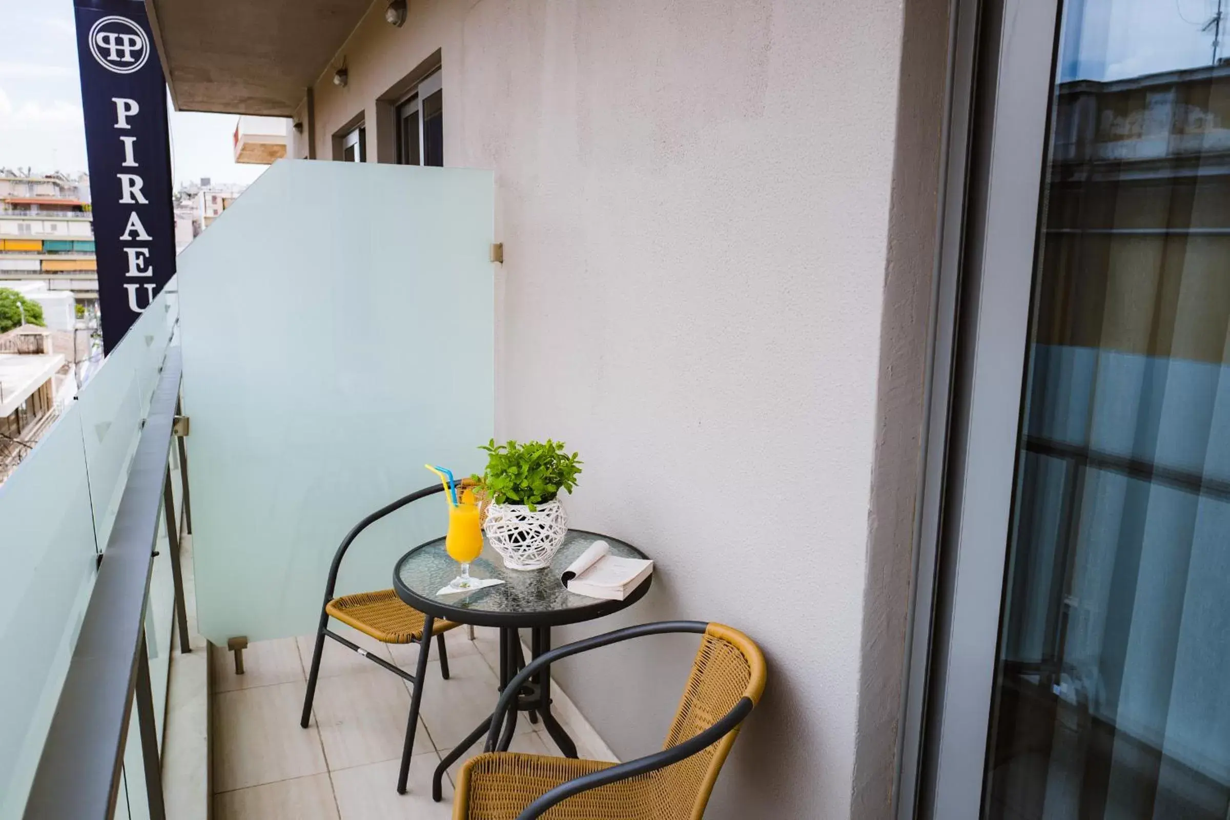 Balcony/Terrace in Piraeus Port Hotel