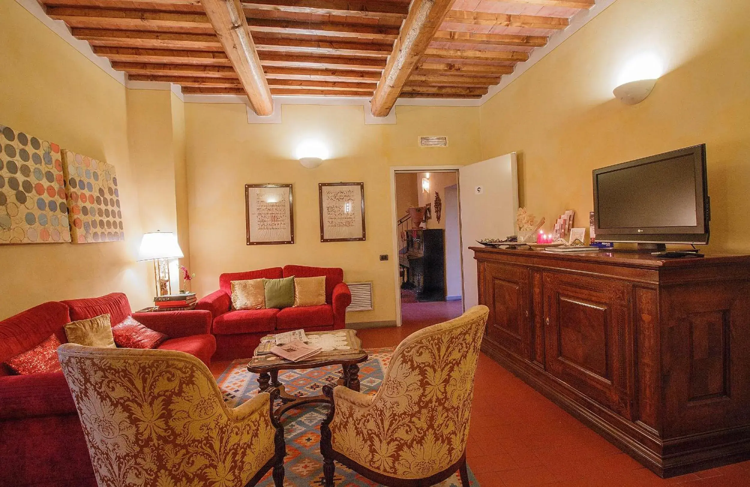 Lobby or reception, Seating Area in Borgo Sant'ippolito Country Hotel