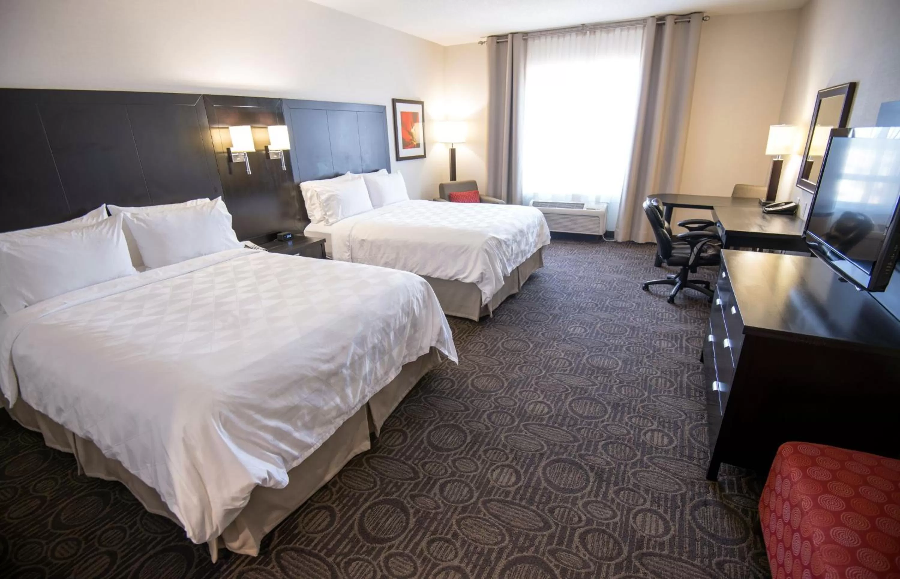 Photo of the whole room, Bed in Holiday Inn Hotel & Suites Red Deer by IHG