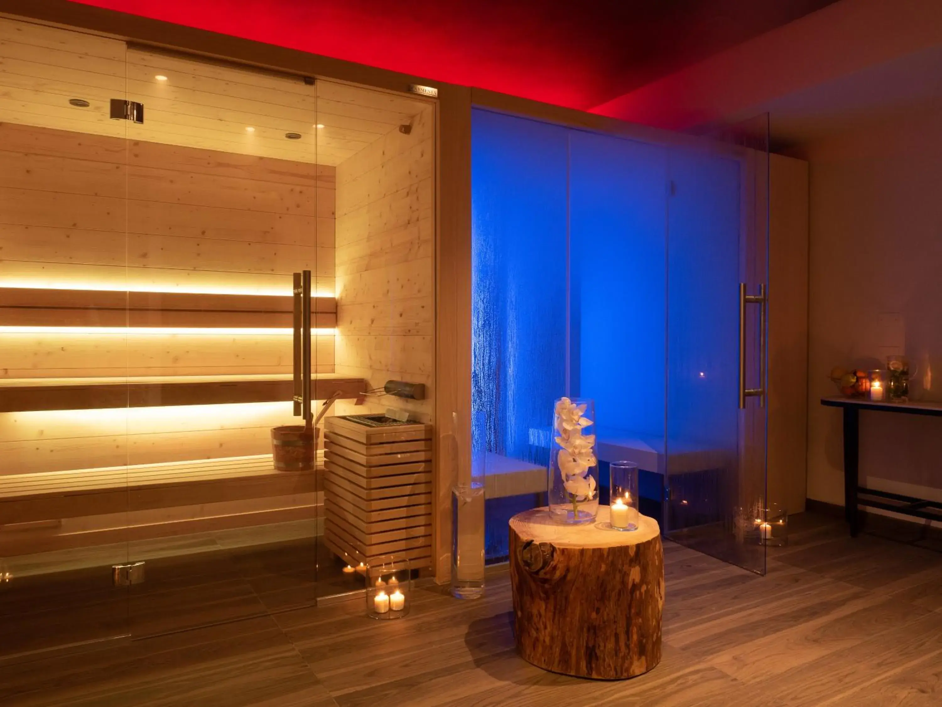 Sauna in Grand Hotel Impero Spa & Resort