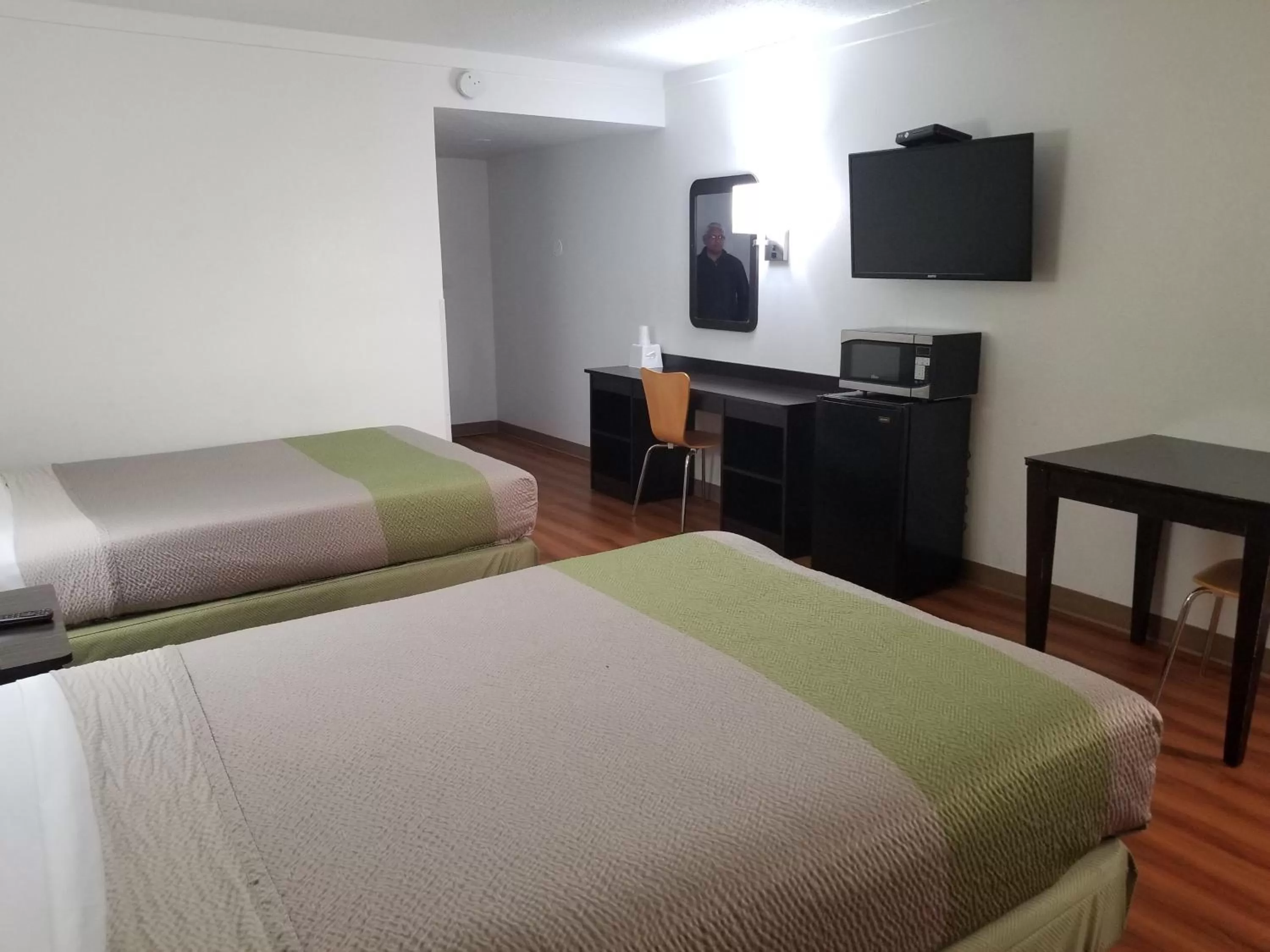 Bed in Motel 6-Lawrenceville, NJ