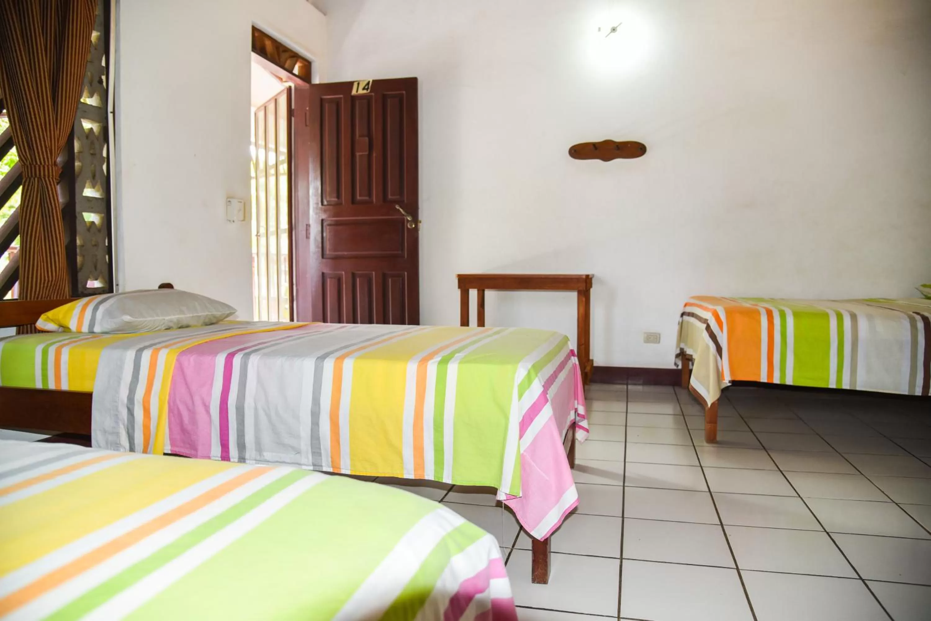 Bed in Hotel Marielos