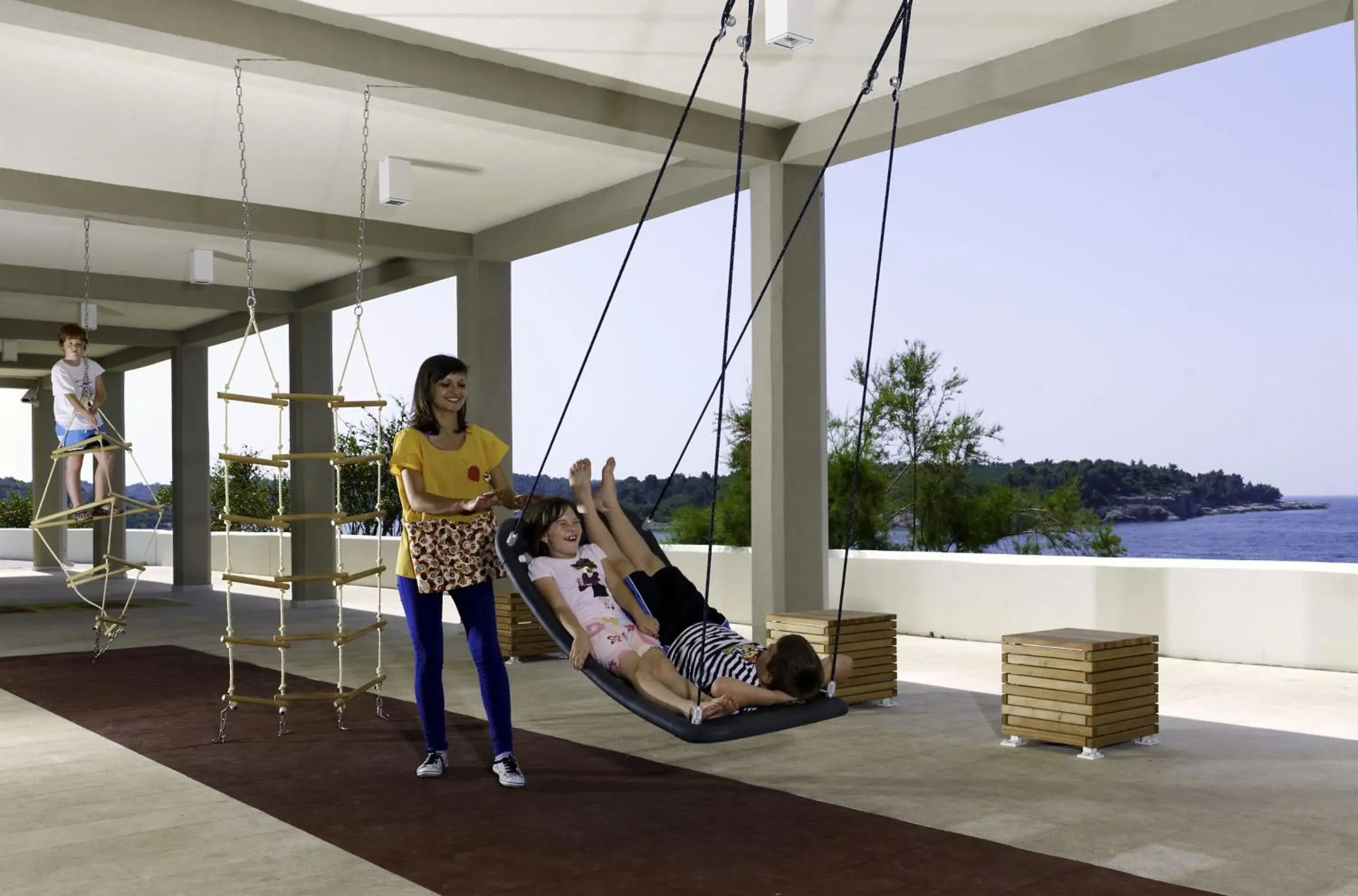 Children play ground in Verudela Villas