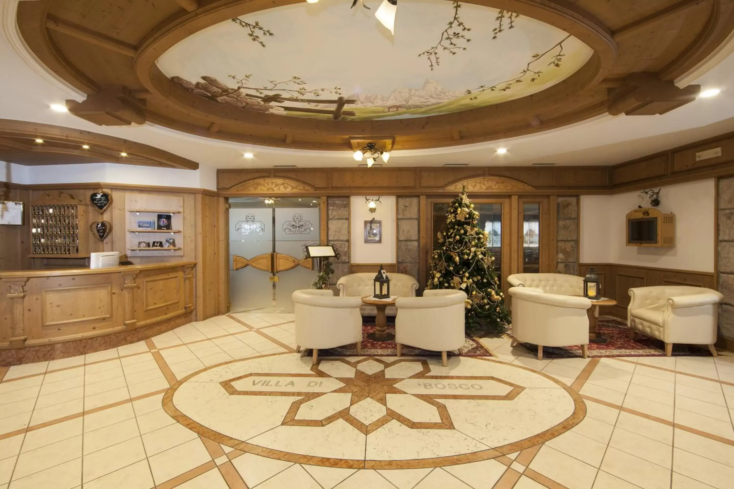 Facade/entrance, Lobby/Reception in Aparthotel Wellness Villa di Bosco