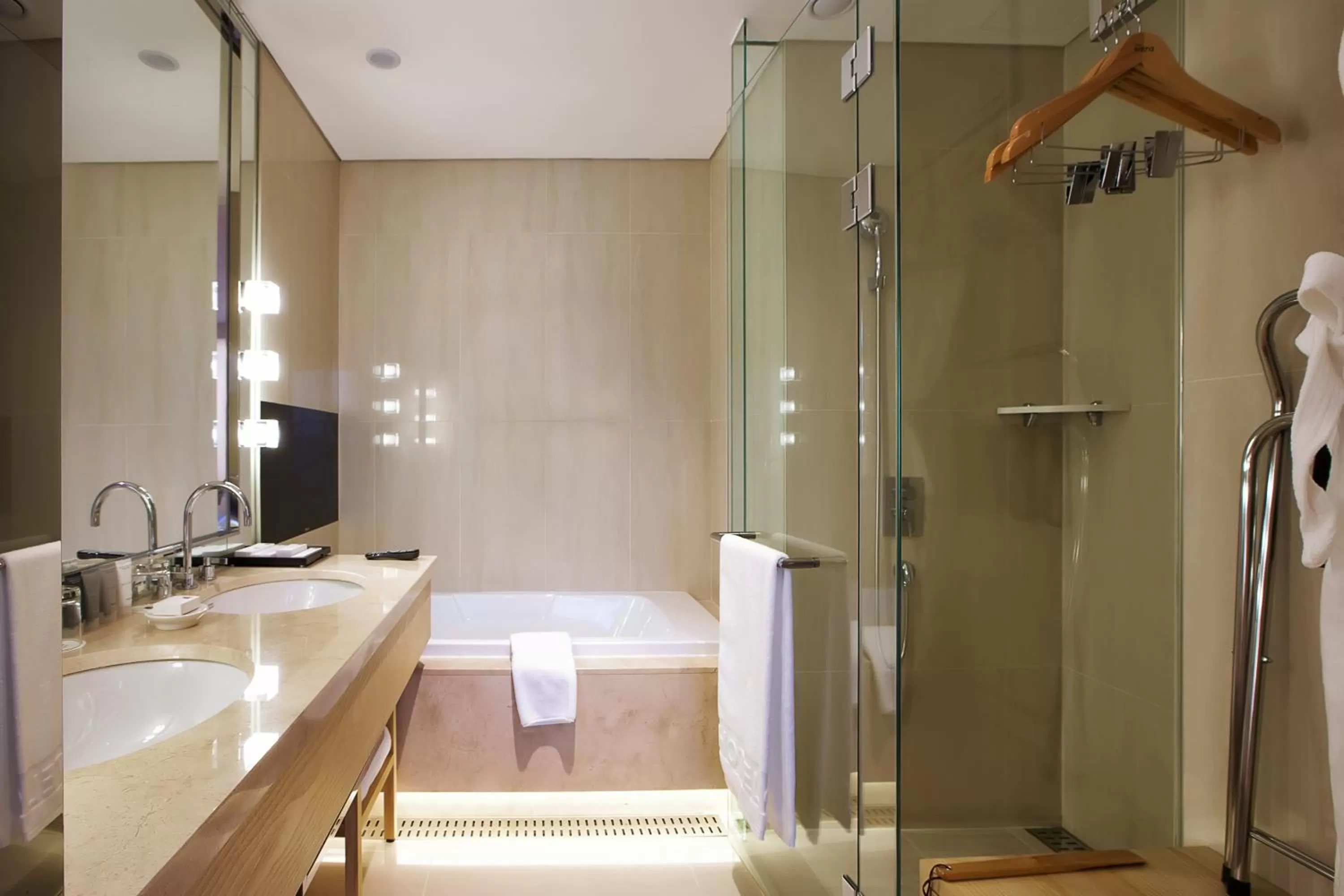 Decorative detail, Bed in Hotel Entra Gangnam