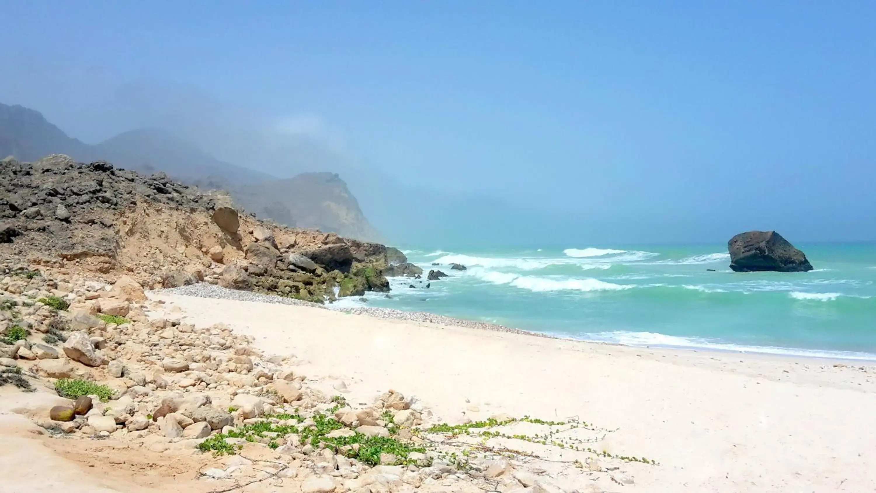 Natural landscape, Beach in Samharam Tourist Village