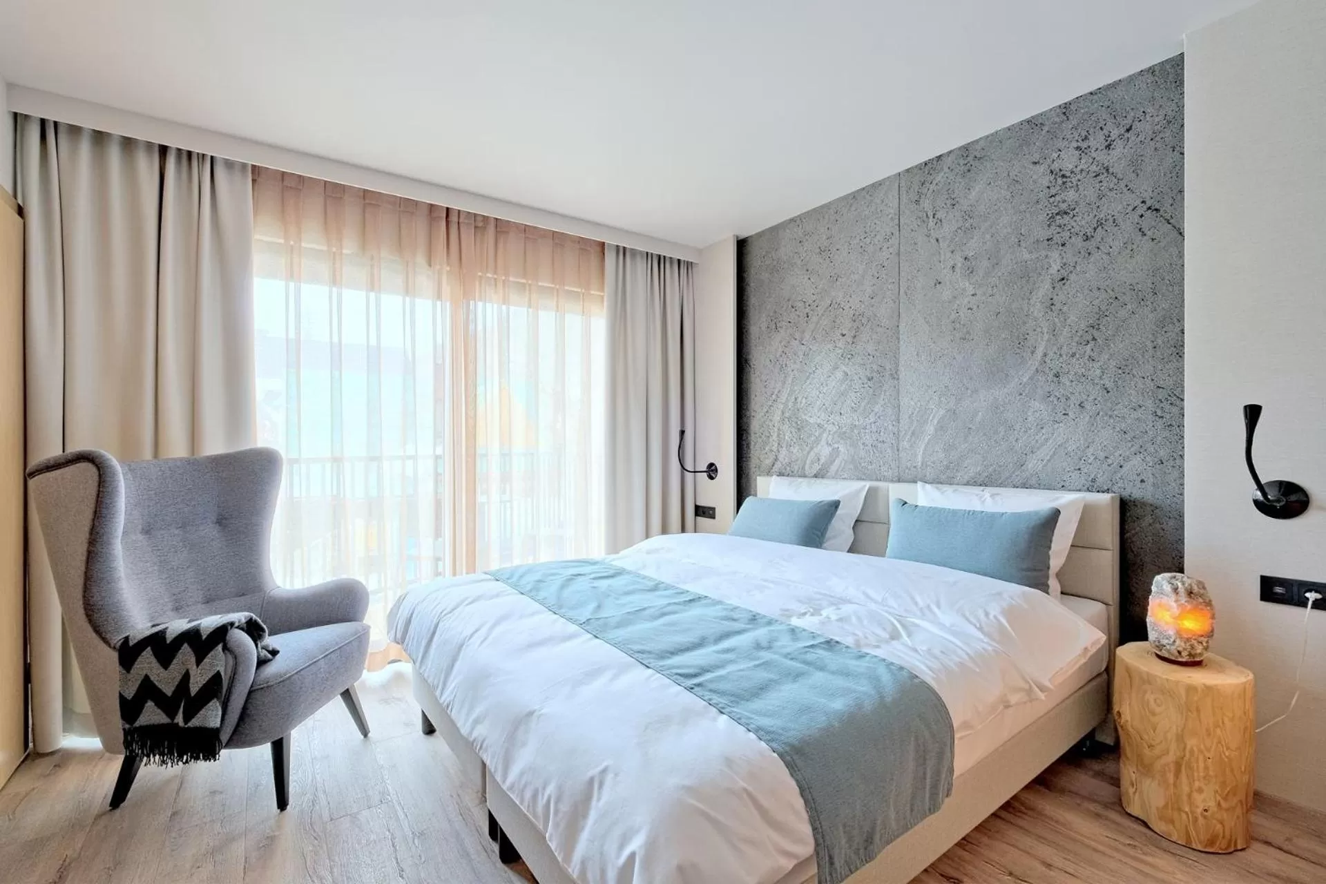 Bed in Harda House Friends & Spa