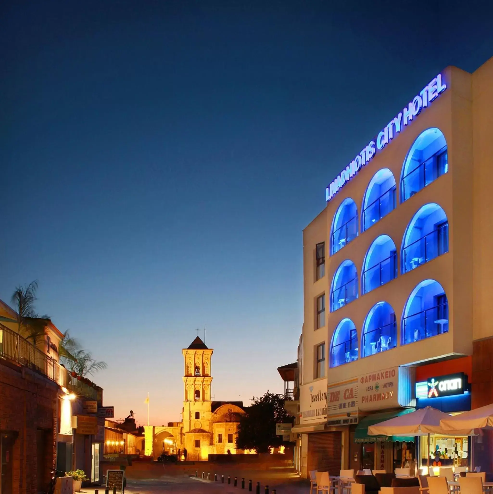 Facade/entrance, Property Building in Livadhiotis City Hotel