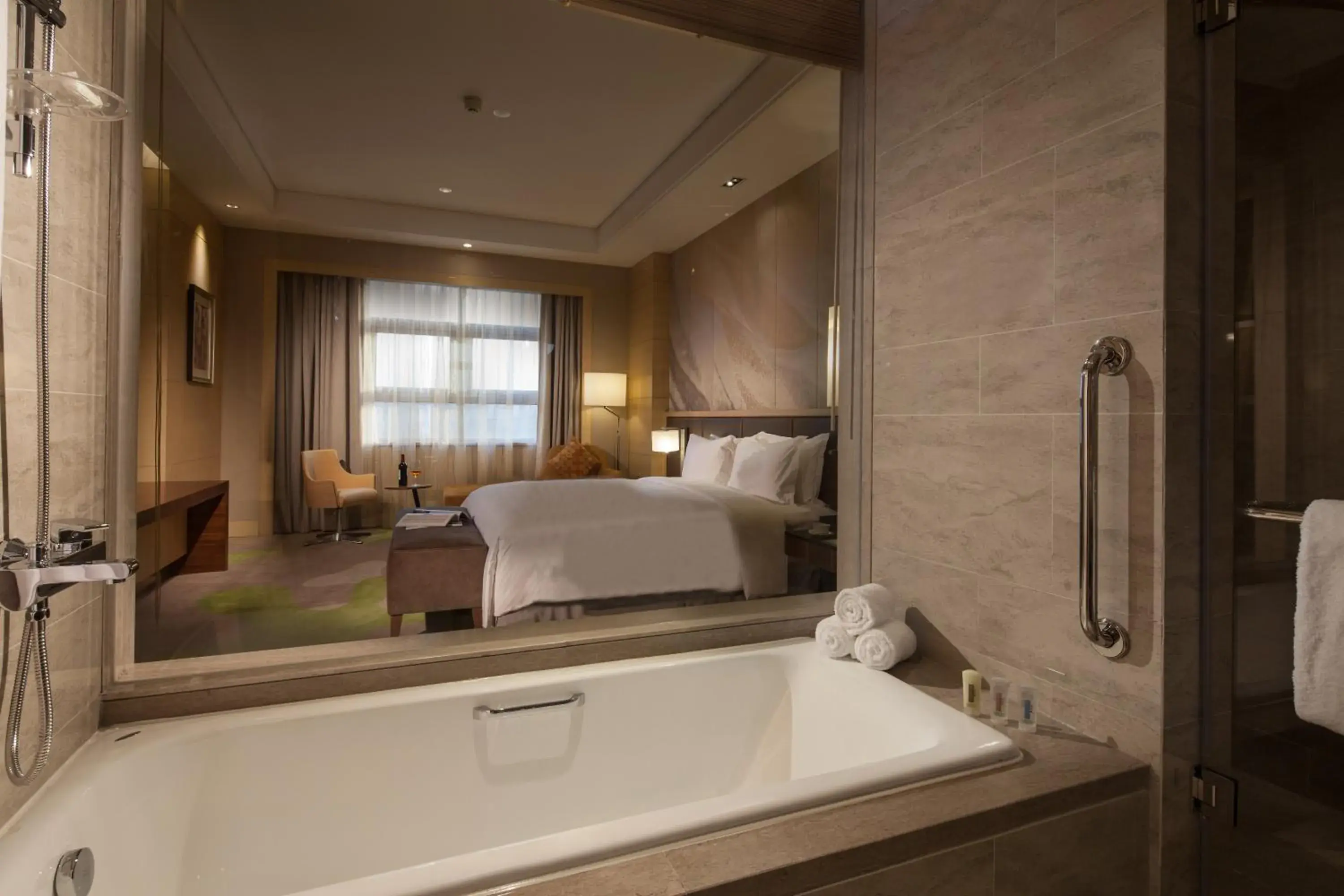 Bathroom in Holiday Inn Qingdao Expo, an IHG Hotel
